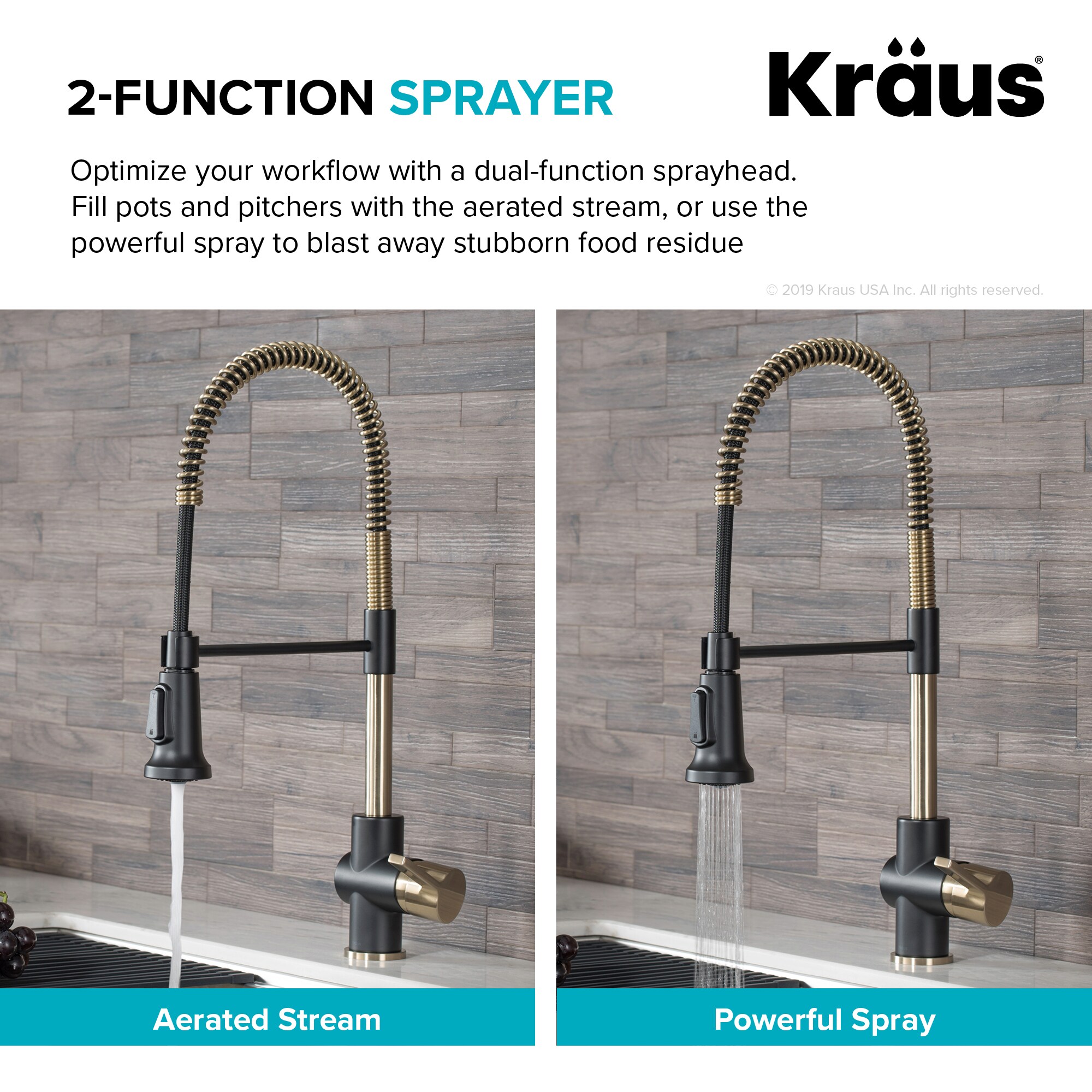 Kraus KPF-1690BGMB Kitchen-Faucets - View #8