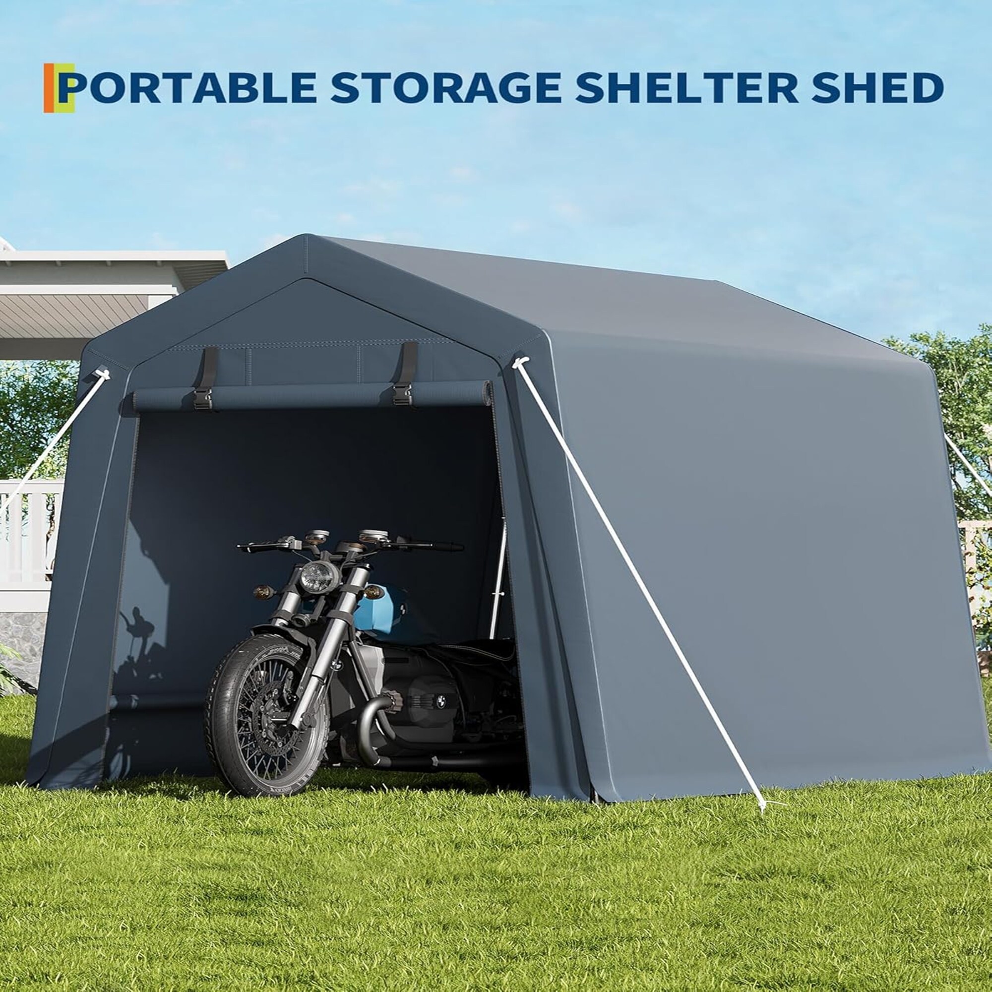 Qeetex LSHQQPPG-33A36RFB Carport-Covers - View #7