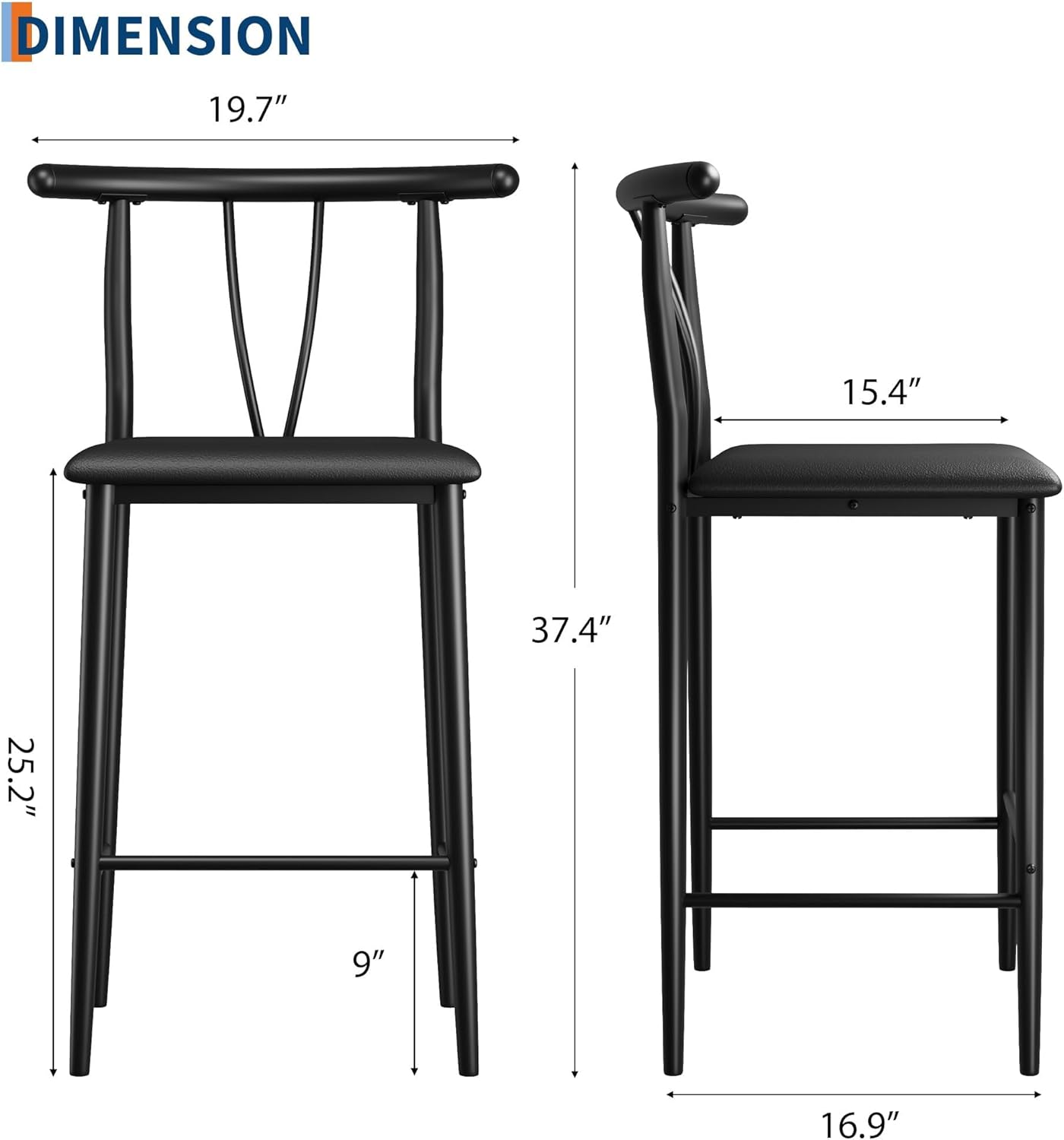 GAOMON AWYYT3JFUDNOH58VW Dining-Chairs - View #2