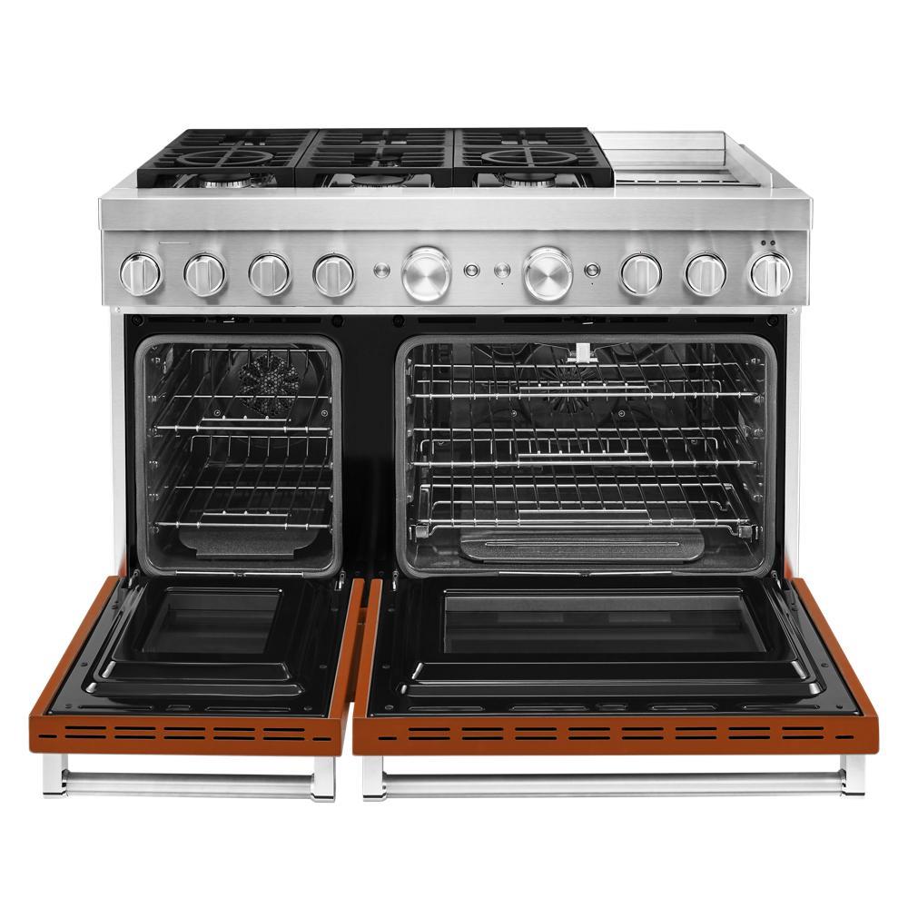 KitchenAid KFDC558JSC Double-Dual-Fuel-Ranges - View #2