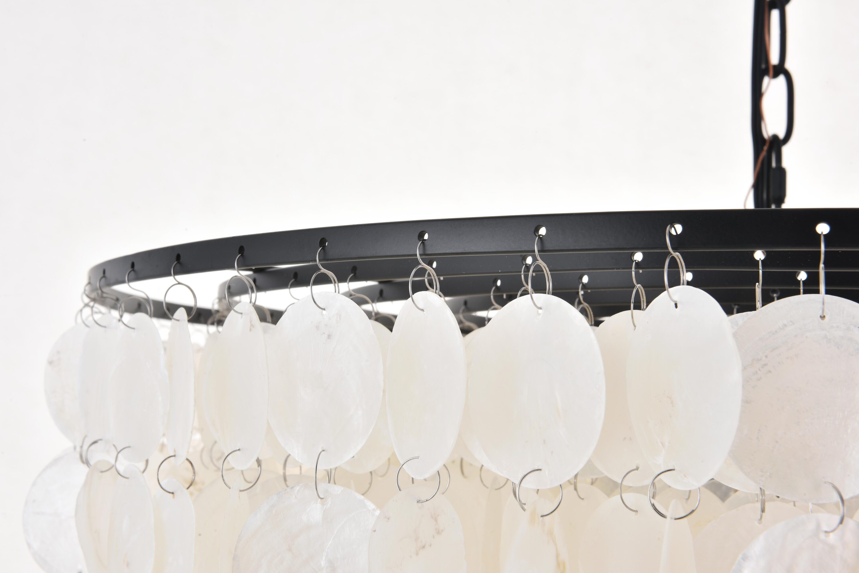 Elegant Decor HFDL15150D24BK Pendant-Lights - View #10
