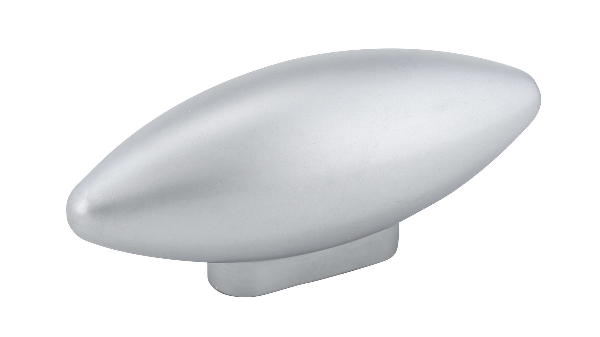 Richelieu BP16307174 2-5/8-in Matte Chrome Oval Contemporary Cabinet Knob