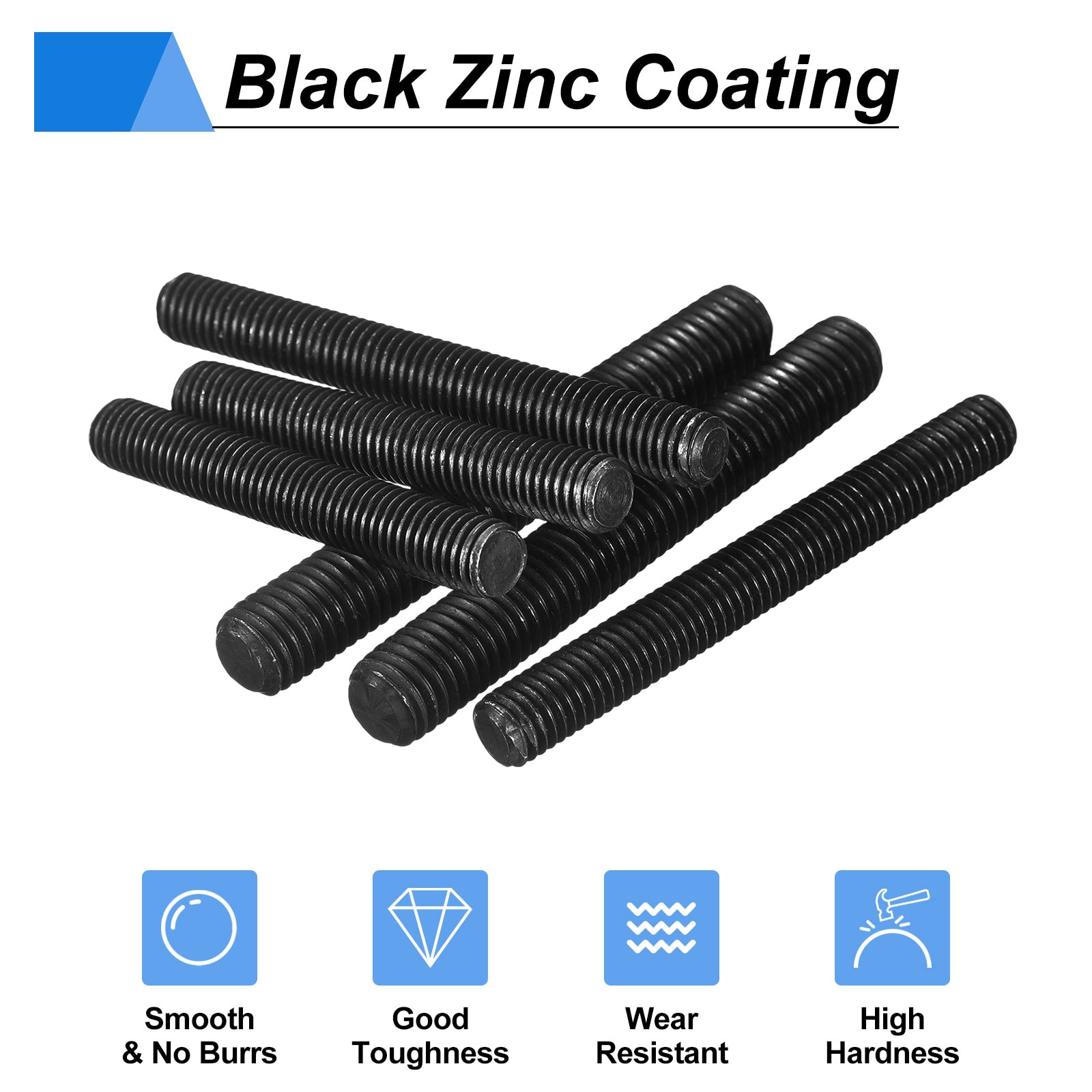 Unique Bargains S26032300UX2730 Threaded-Rod - View #4