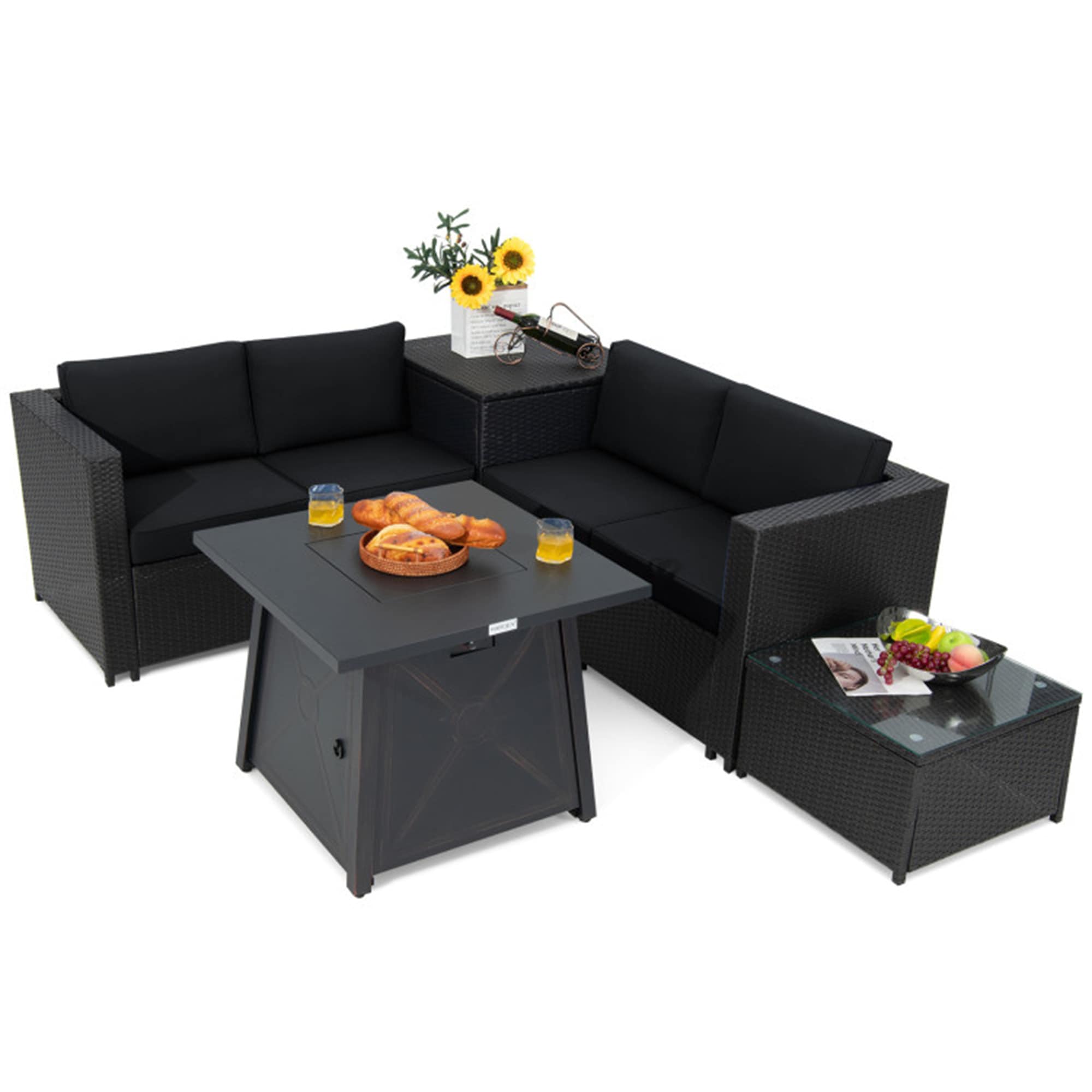 BABOOM BOM-000013G-OR Patio-Conversation-Sets - View #4