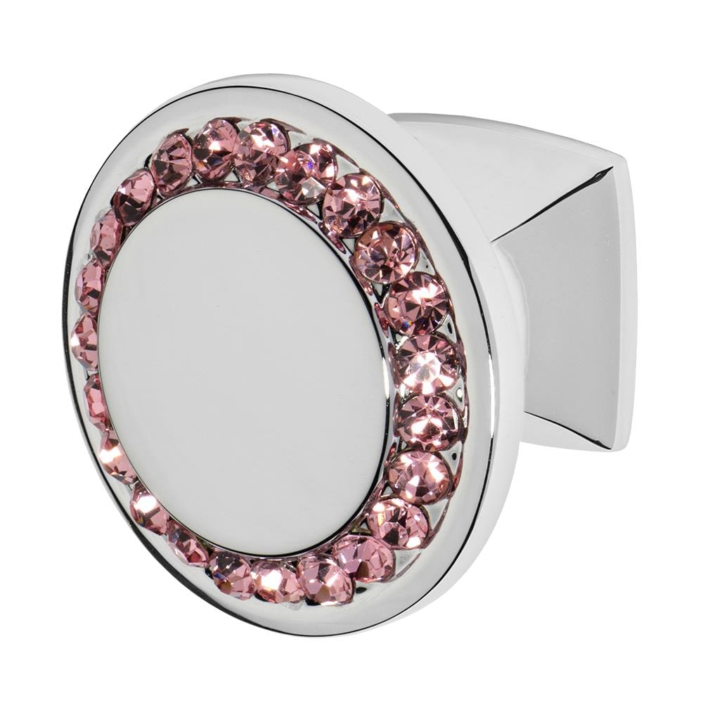Wisdom Stone 4211CH-P Isabel Polished Chrome Round Cabinet Knob
