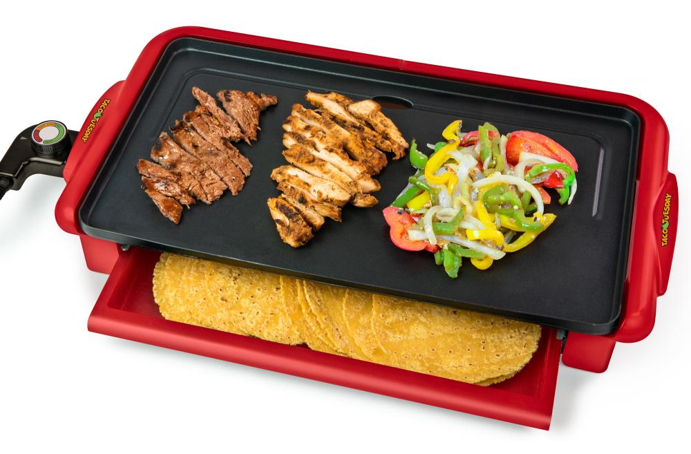 Taco Tuesday 2-Slice Red 750-Watt Toaster at