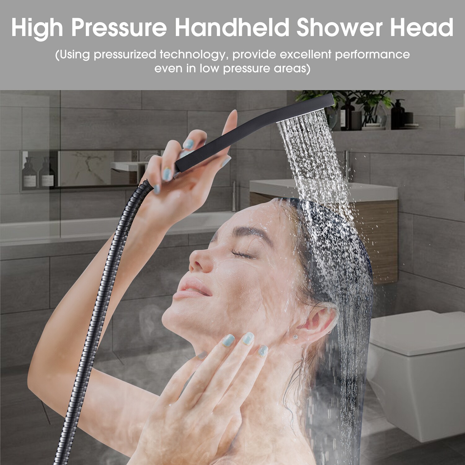 Cobbe SSF0312B Showerhead-Bar-Panels - View #3