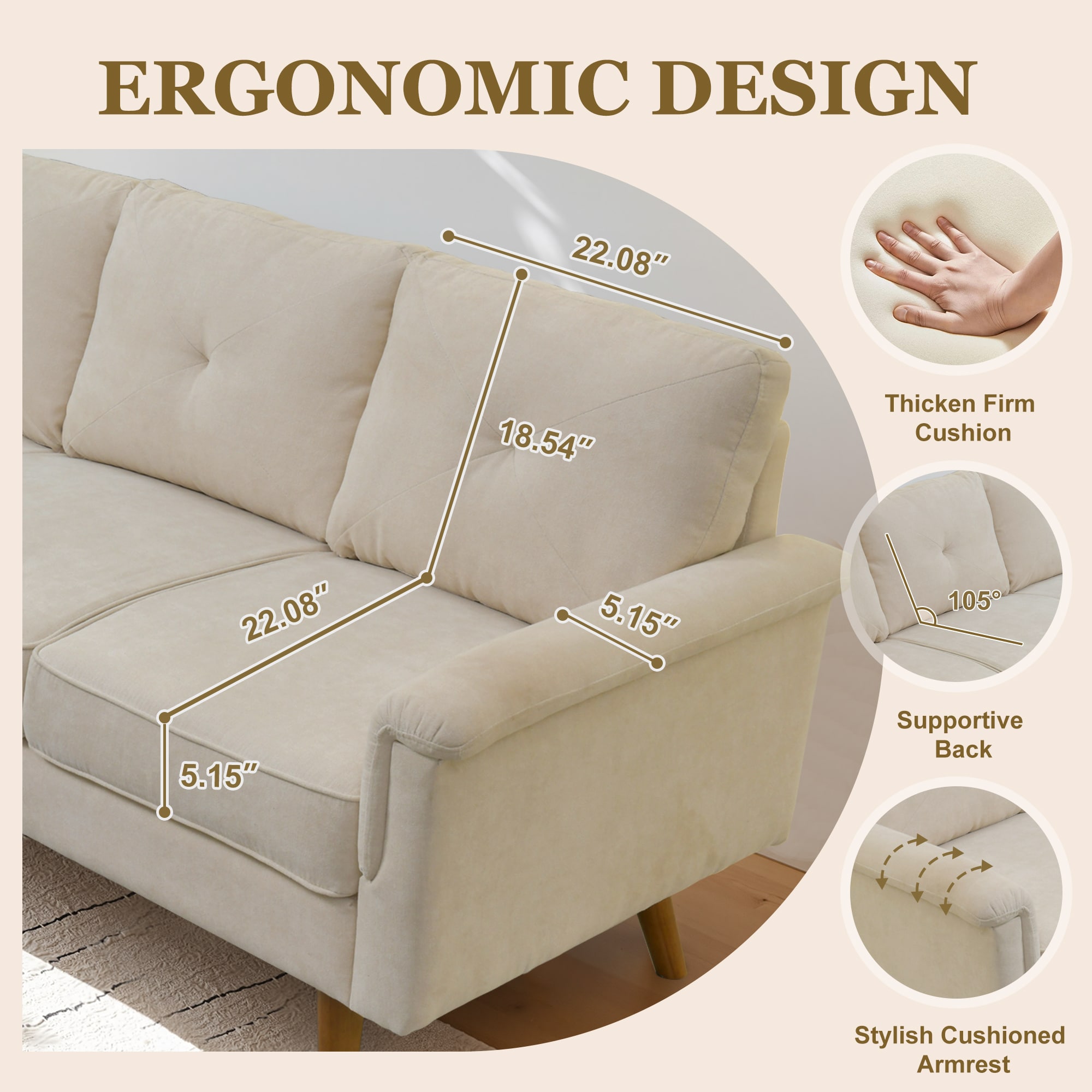 ALTRIGUS 6L-NOP200-AL Sofas-Loveseats - View #4