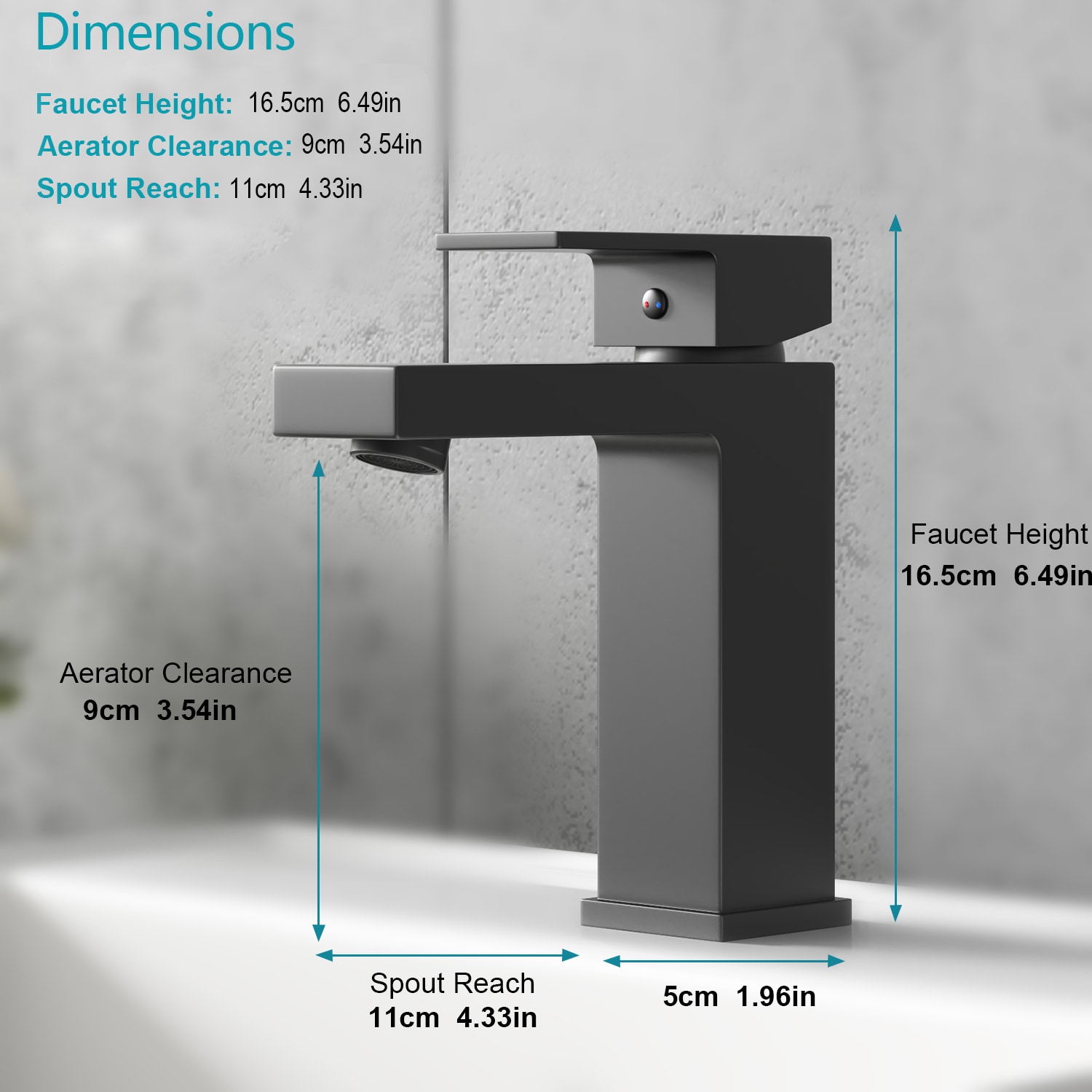 YZZY US-HM-WG3601BL Lavatory-Faucets - View #6