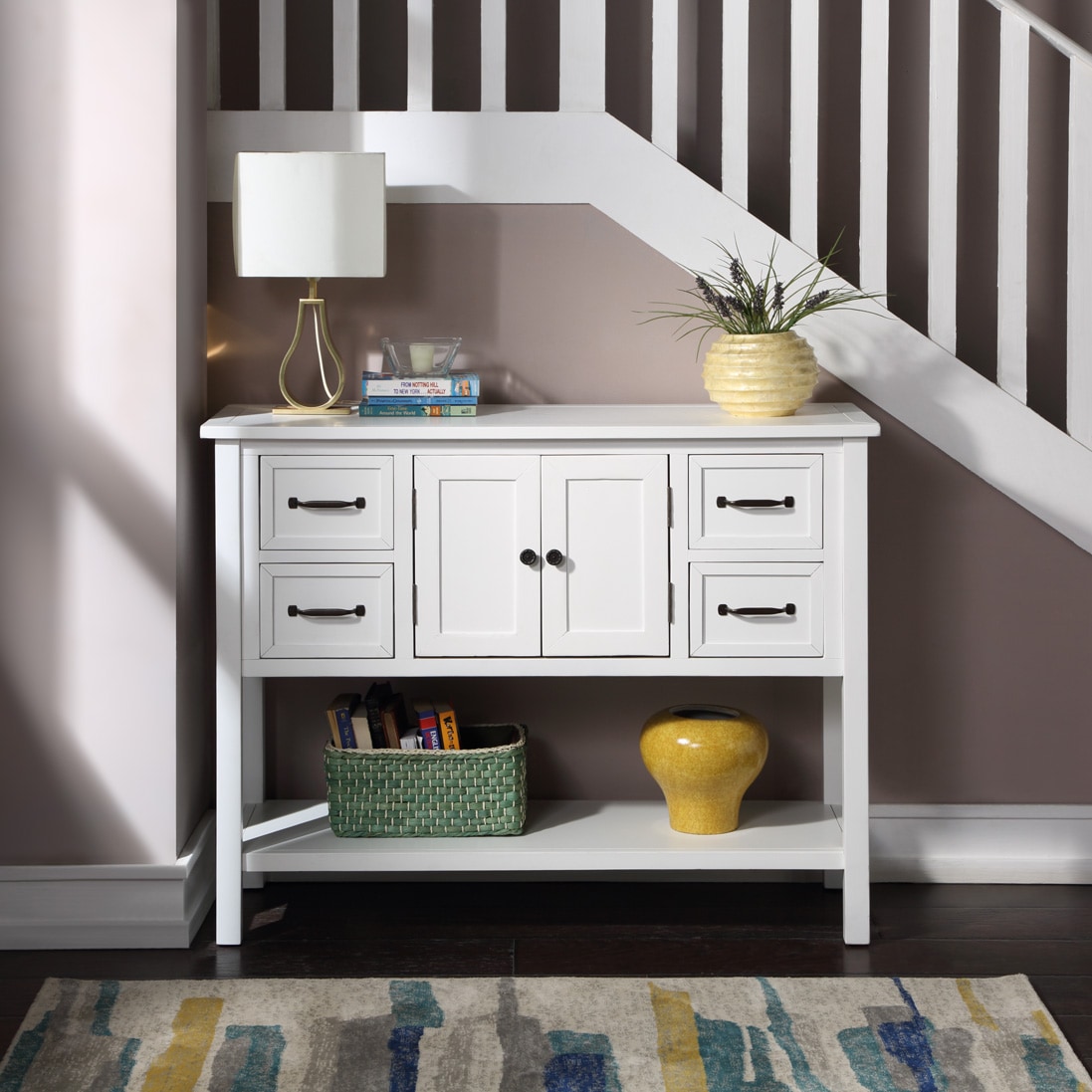 CASAINC BH-620AAK Modern Wood Console Table