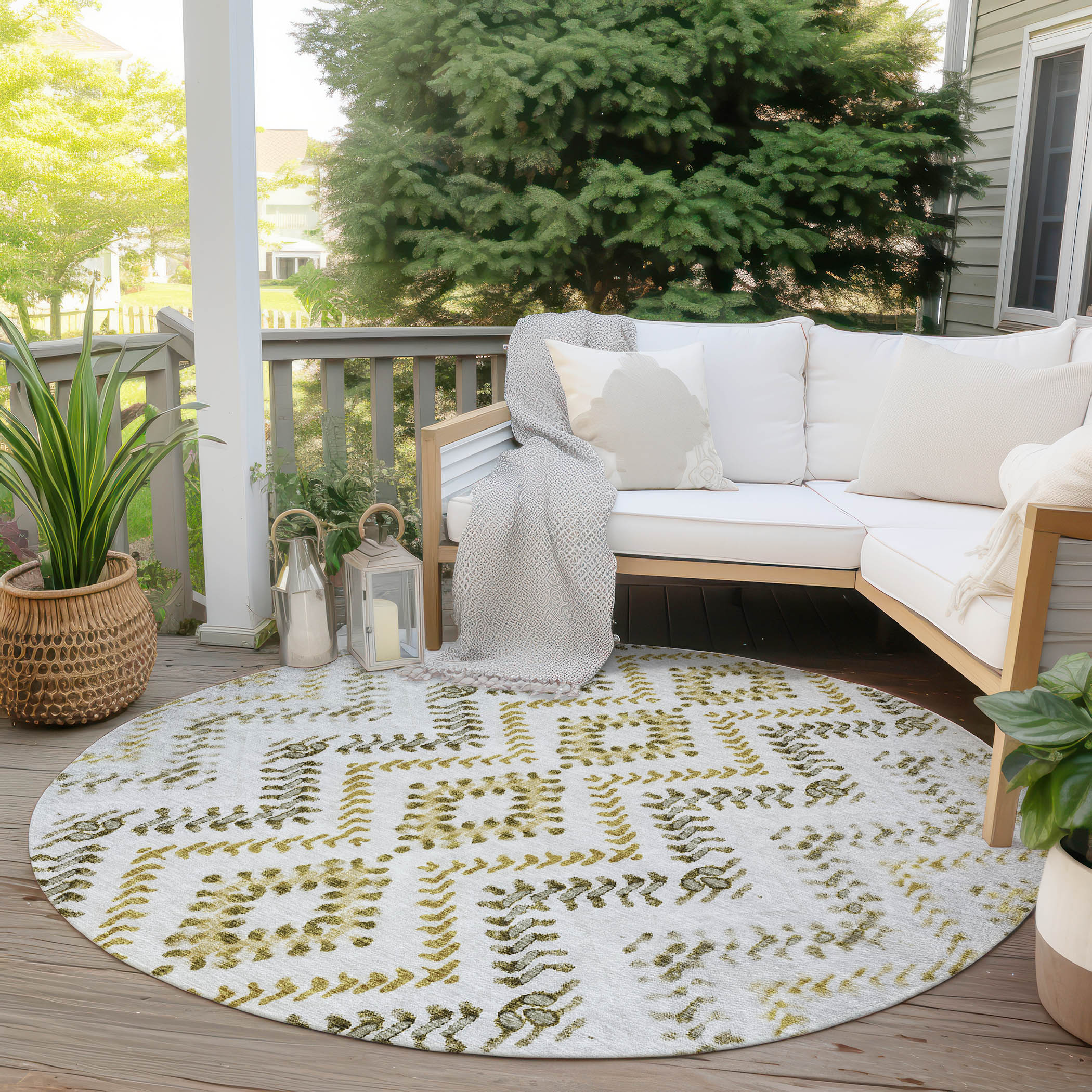 Addison Rugs ACN684TP8RO rugs - View #7