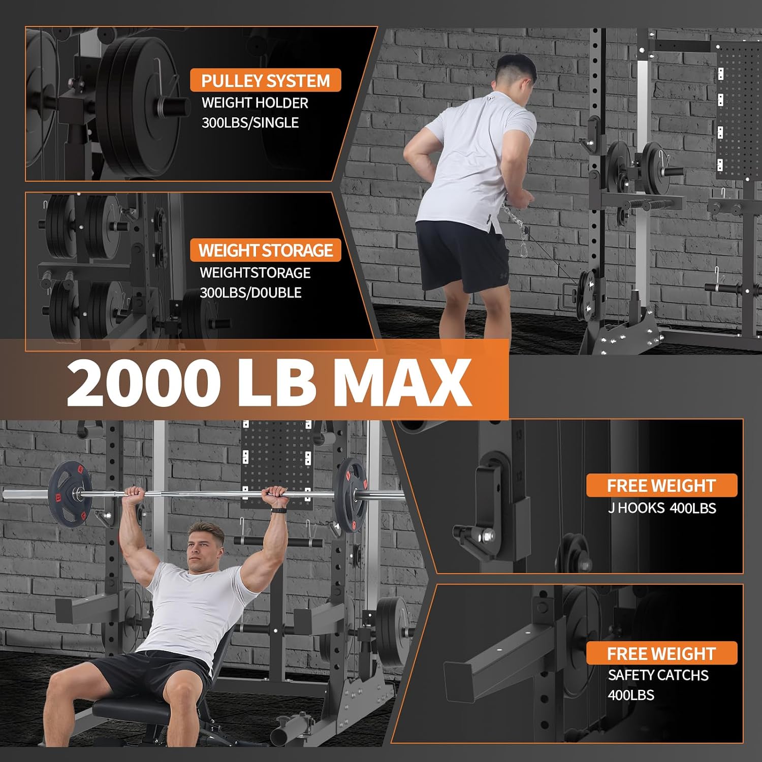 Garvee CBV-BMRCTXT0YXYG4-GR Lat-Pull-Down-Machines - View #5