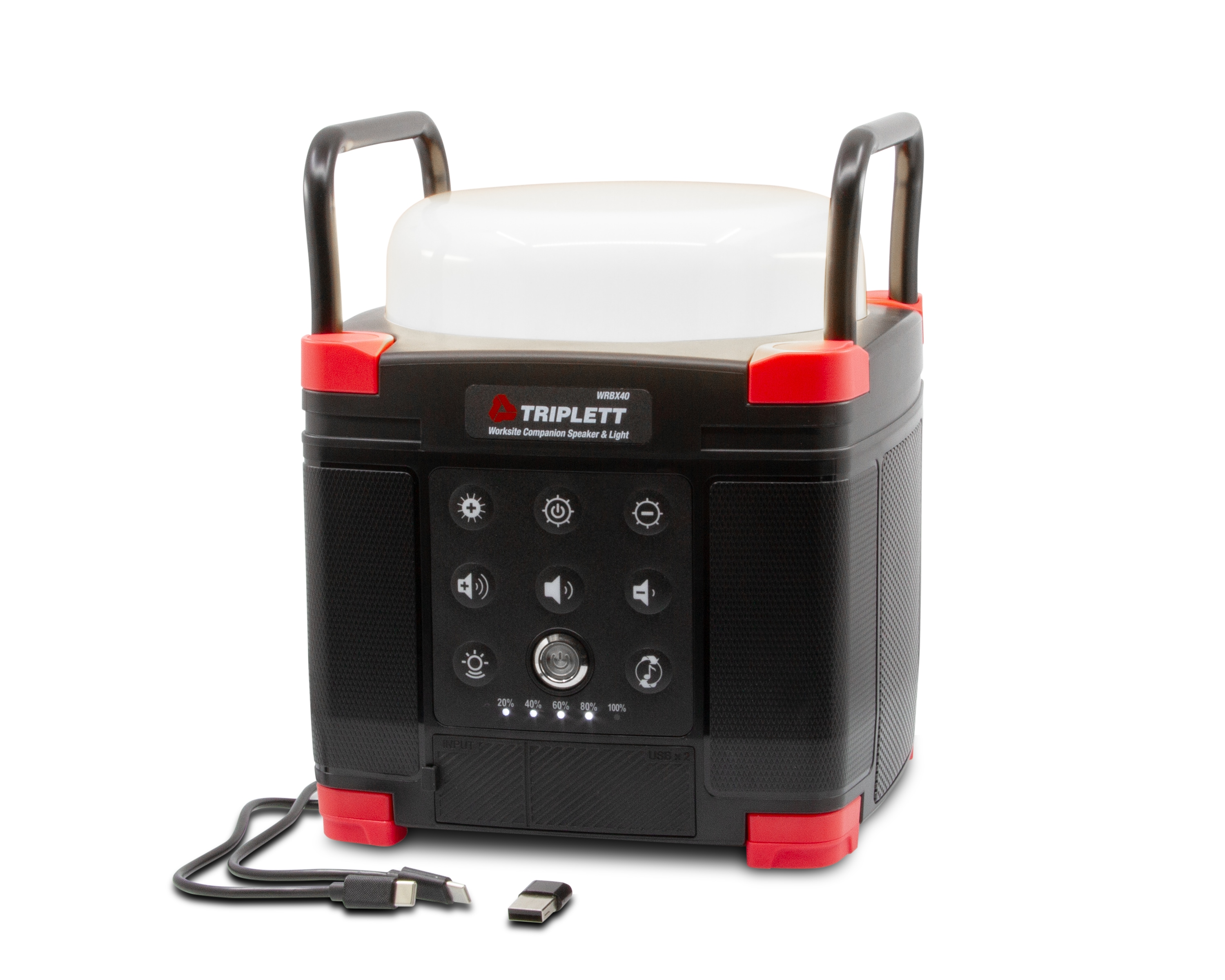TRIPLETT WRBX40 Portable-Speakers - View #2
