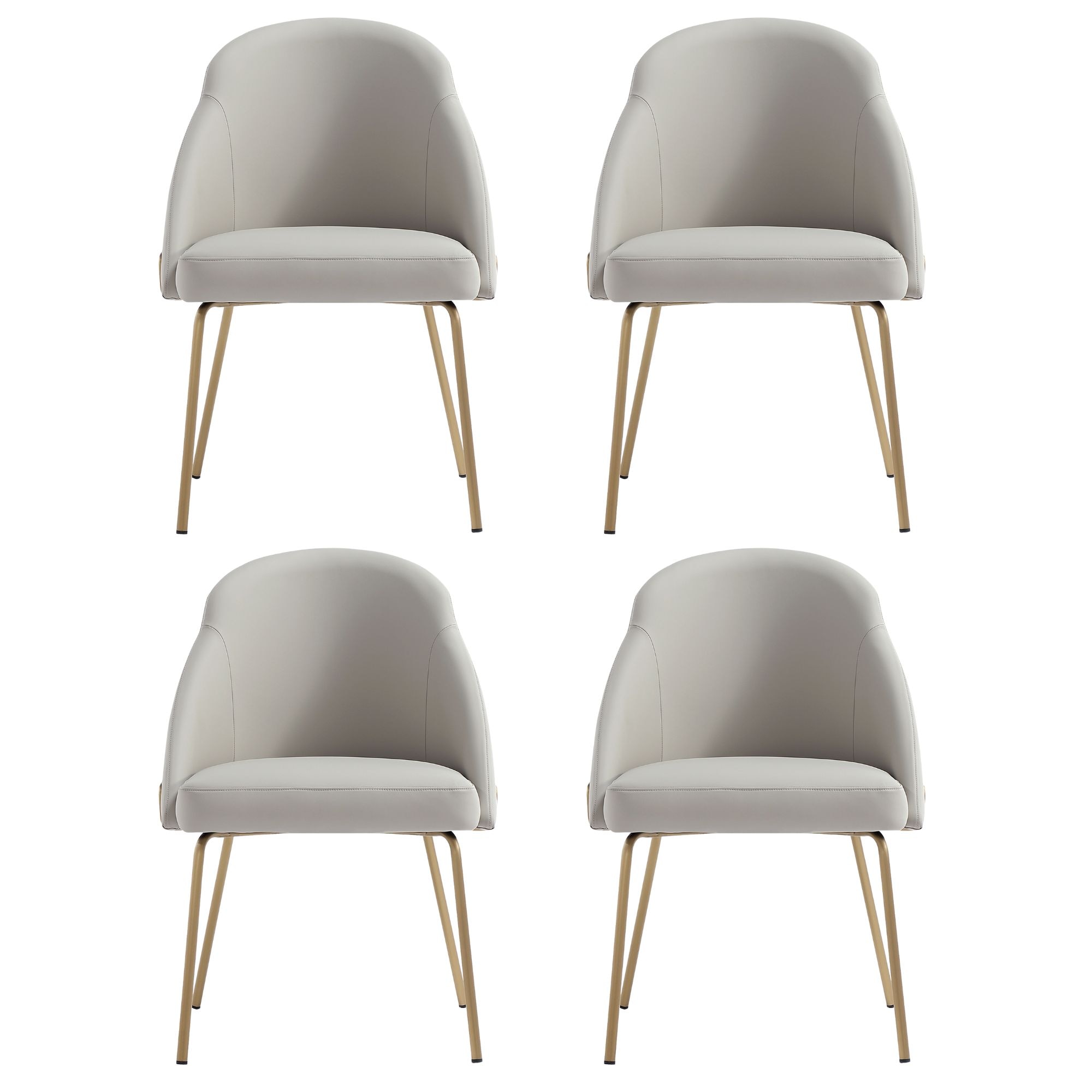 Manhattan Comfort 4-DC100-GST Dining-Chairs - View #2