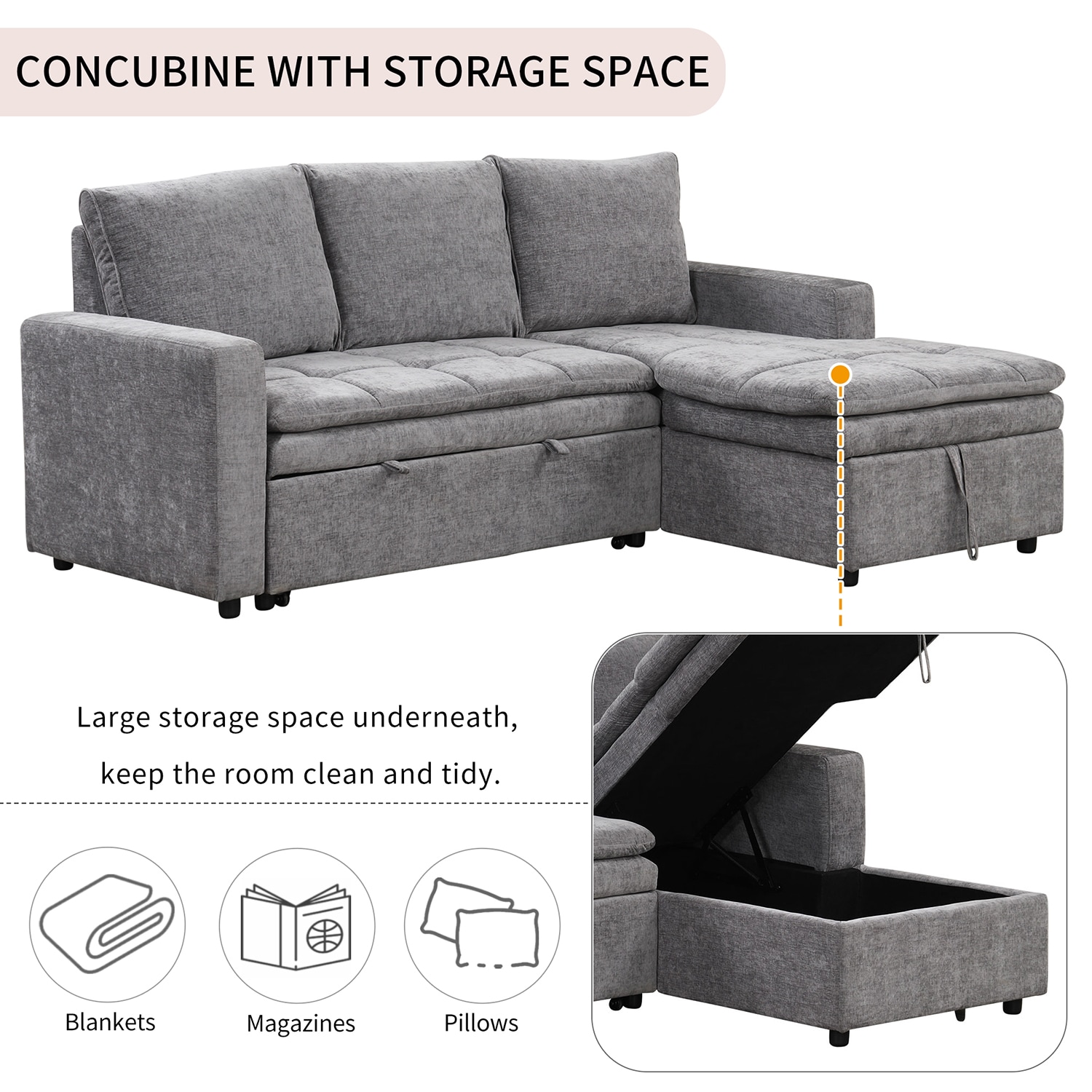GZMR GZ-BF8928A Sofas-Loveseats - View #4