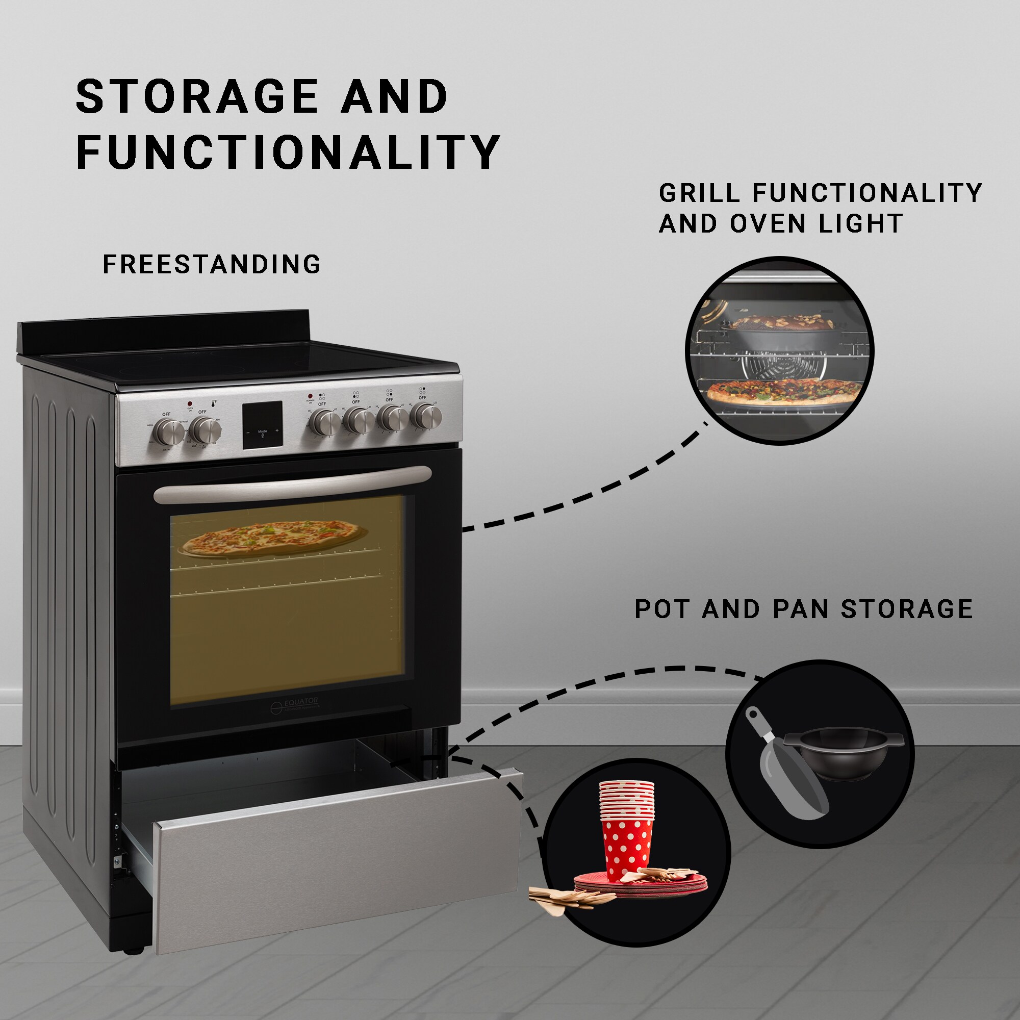 Equator Advanced Appliances ECR 244 S Freestanding-Electric-Ranges - View #17