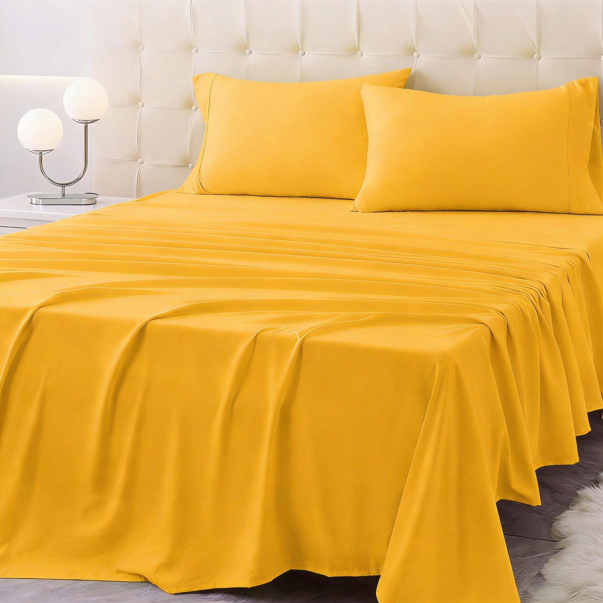 CovertSafe 4 Piece Queen Terracotta Bed Sheet Set Softfiber Deep Pockets Wrinkle-free