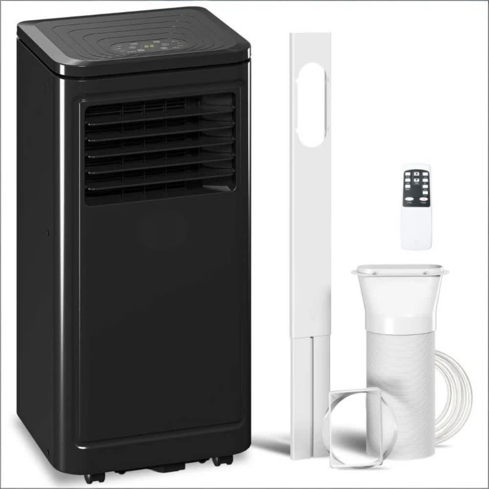 Ama Pear 8000 BTU Portable Air Conditioner with Remote for Home and Office