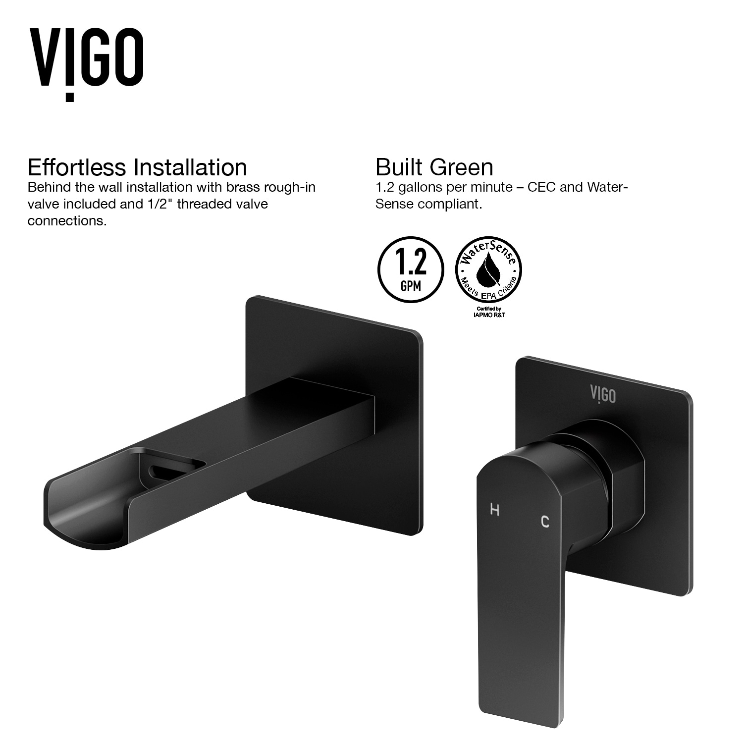 VIGO VG05005MB Lavatory-Faucets - View #6