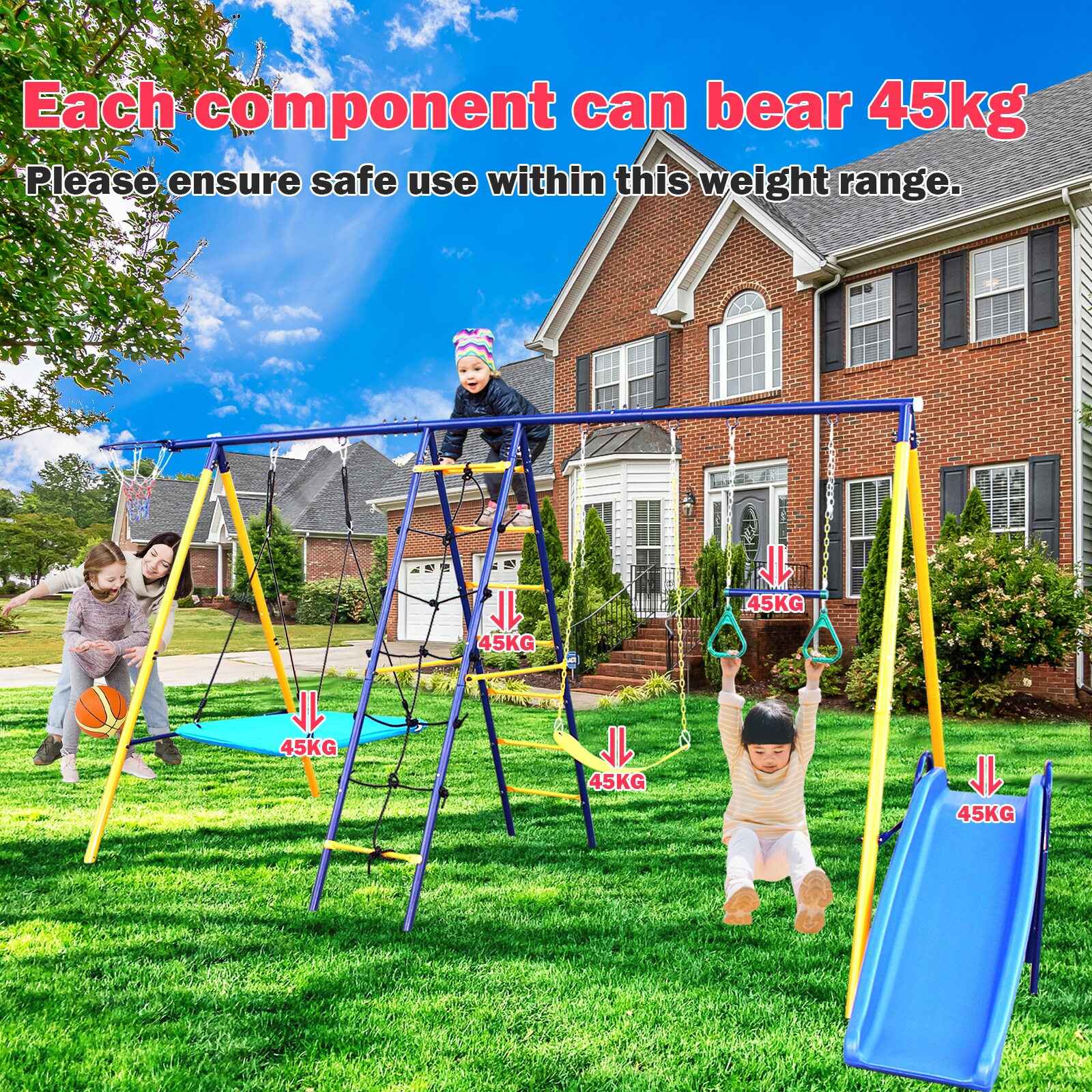 Siavonce XH-W1408S00001 Playset-Swings - View #2