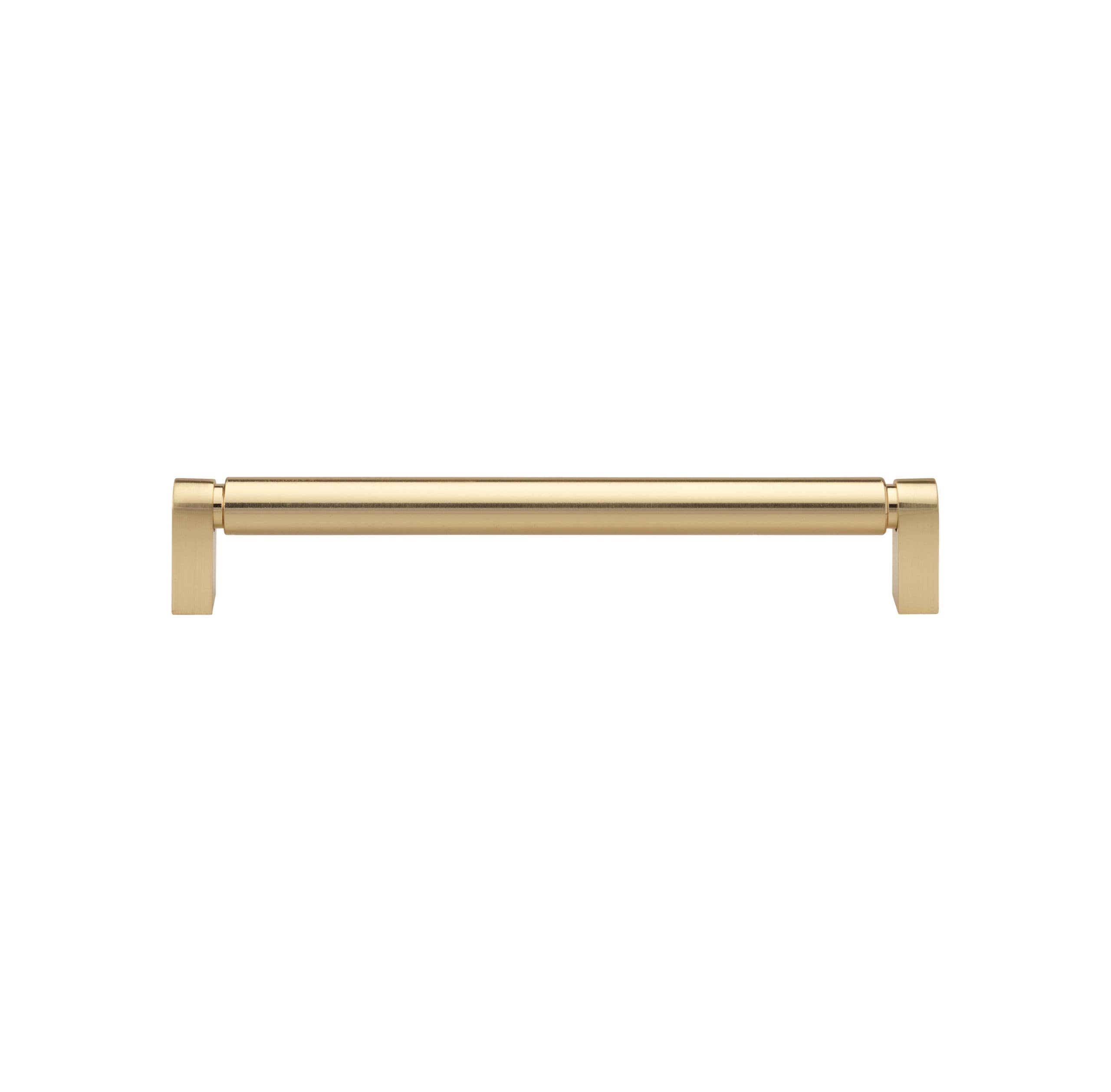 GlideRite Hardware 4787-192-CHPG-25 7-9/16 in. Center to Center Smooth Bar Pull - 25 Pack