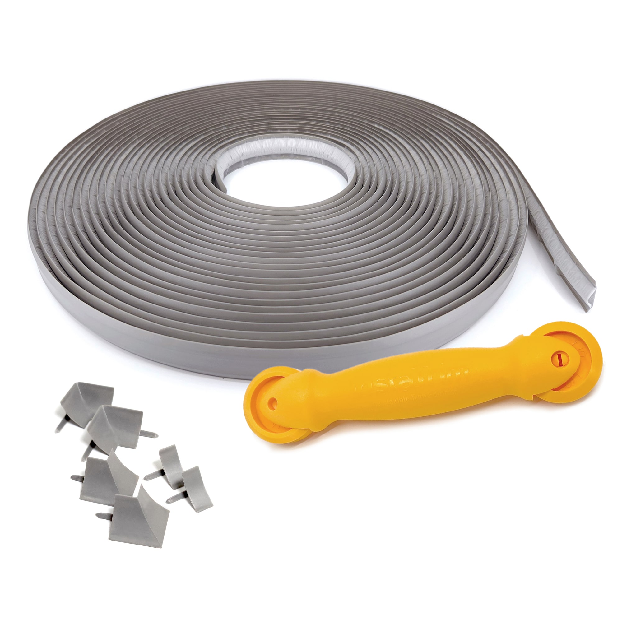 InstaTrim 7550GRYKIT Gray Caulk strip For Use on Floors , Walls