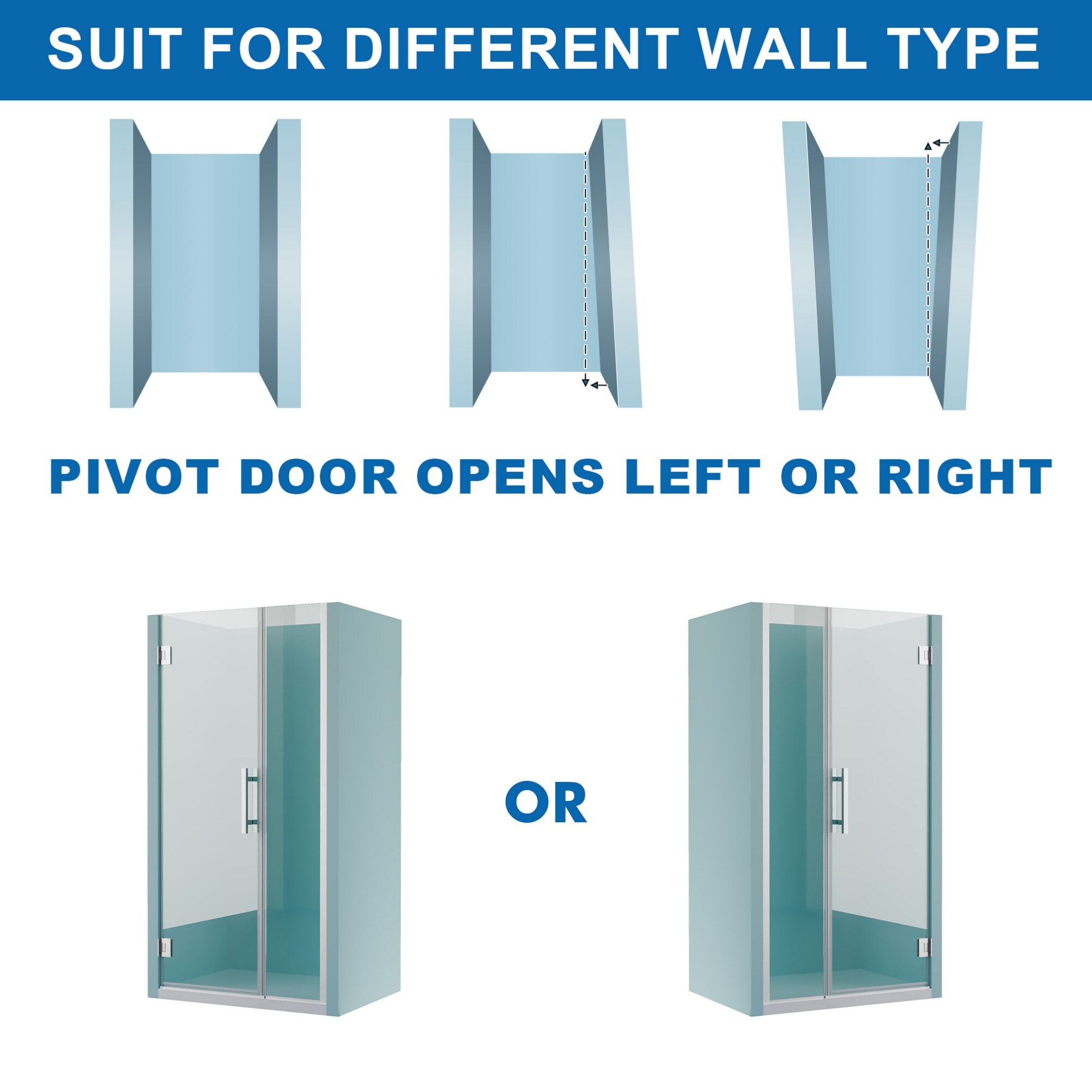 WELLFOR FLEX-24-12CH Shower-Doors - View #4