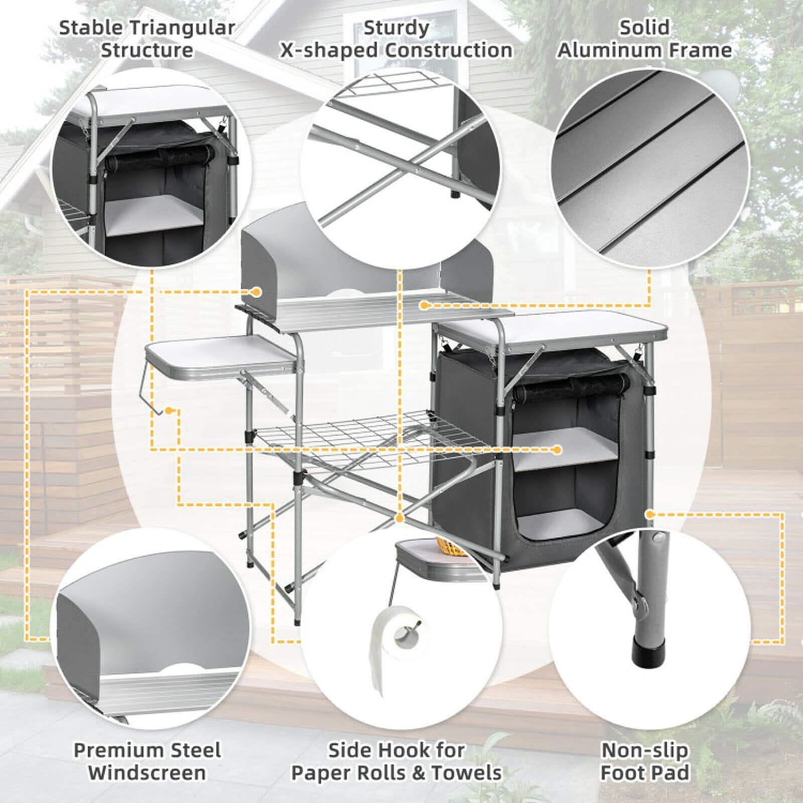 SUGIFT LW108SUGHY534 Grill-Carts-Grill-Stands - View #6