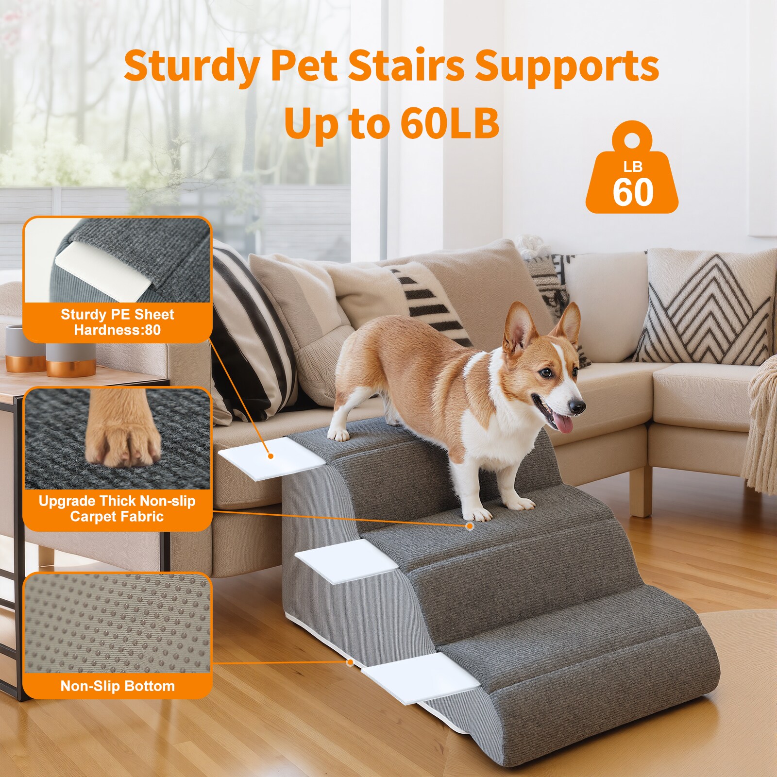 DOCRED I1331650-GY-3-LS2 Pet-Steps - View #5
