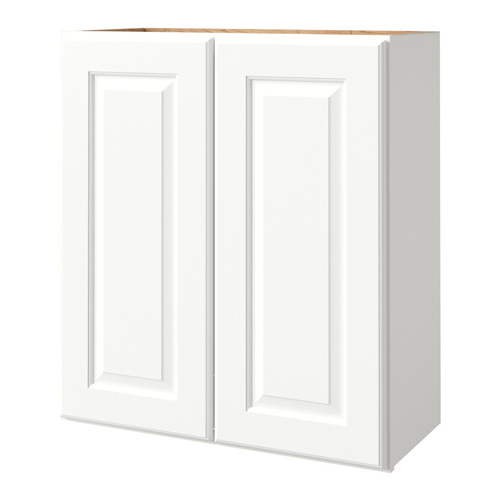 allen + roth 285TS Tilson 27-in W x 36.125-in H x 12-in D Linen Wall Fully assembled Cabinet (Raised Panel Square)