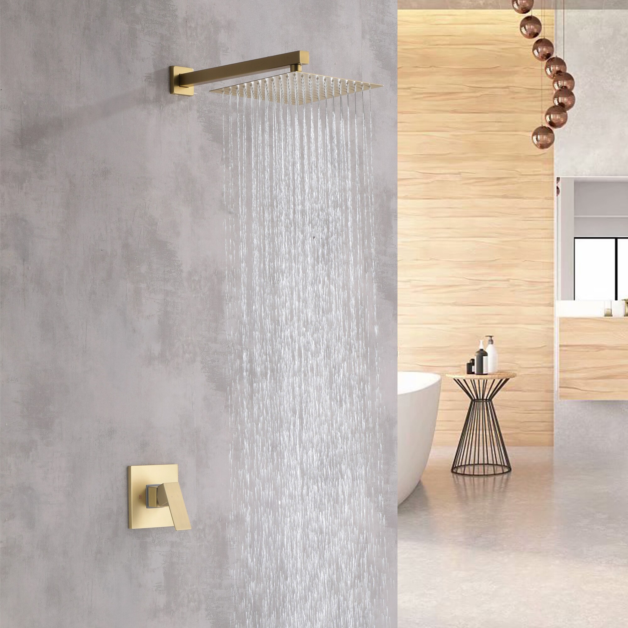 WELLFOR WN0720 Showerhead-Bar-Panels - View #7