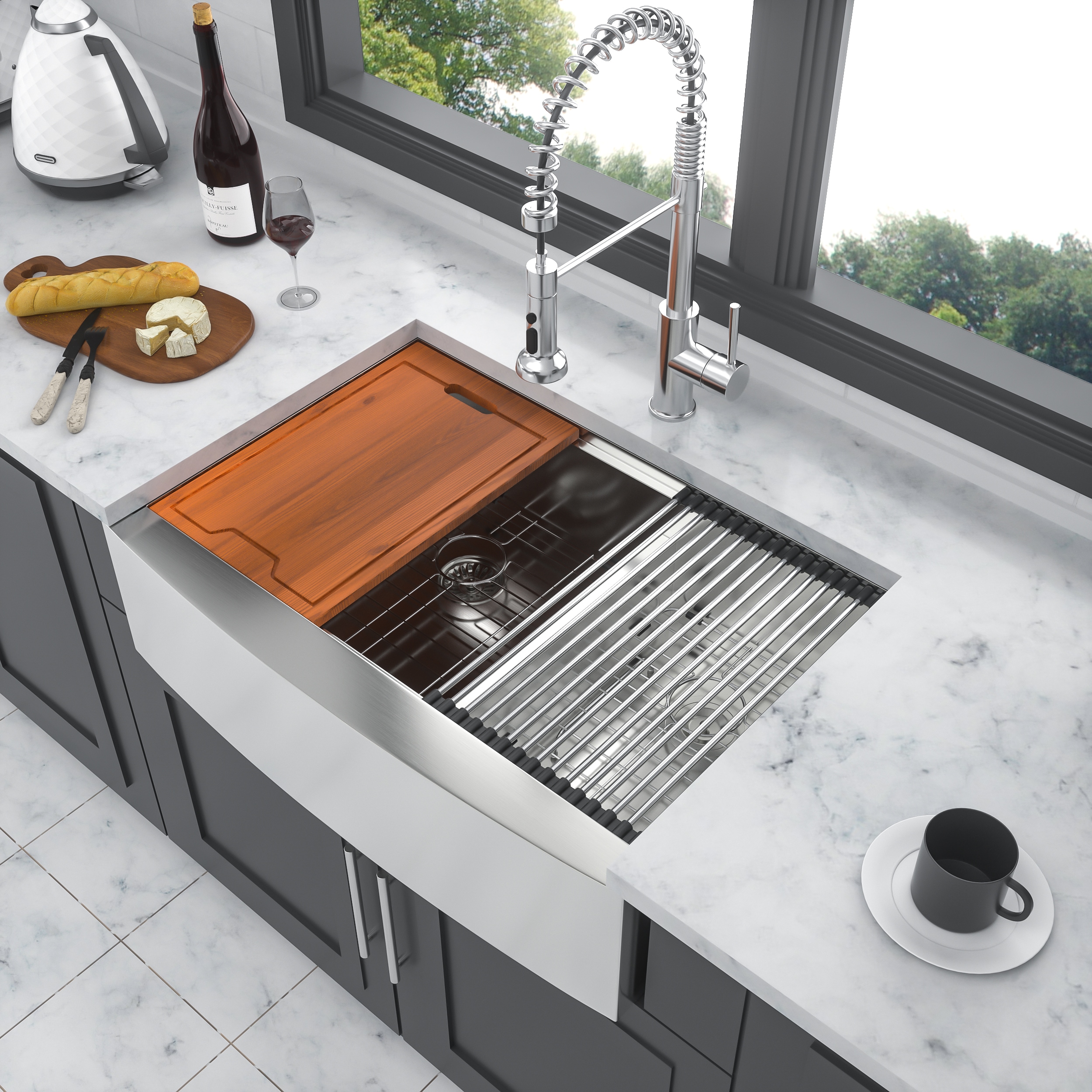 Tatayosi JL-371298 Kitchen-Sinks - View #2