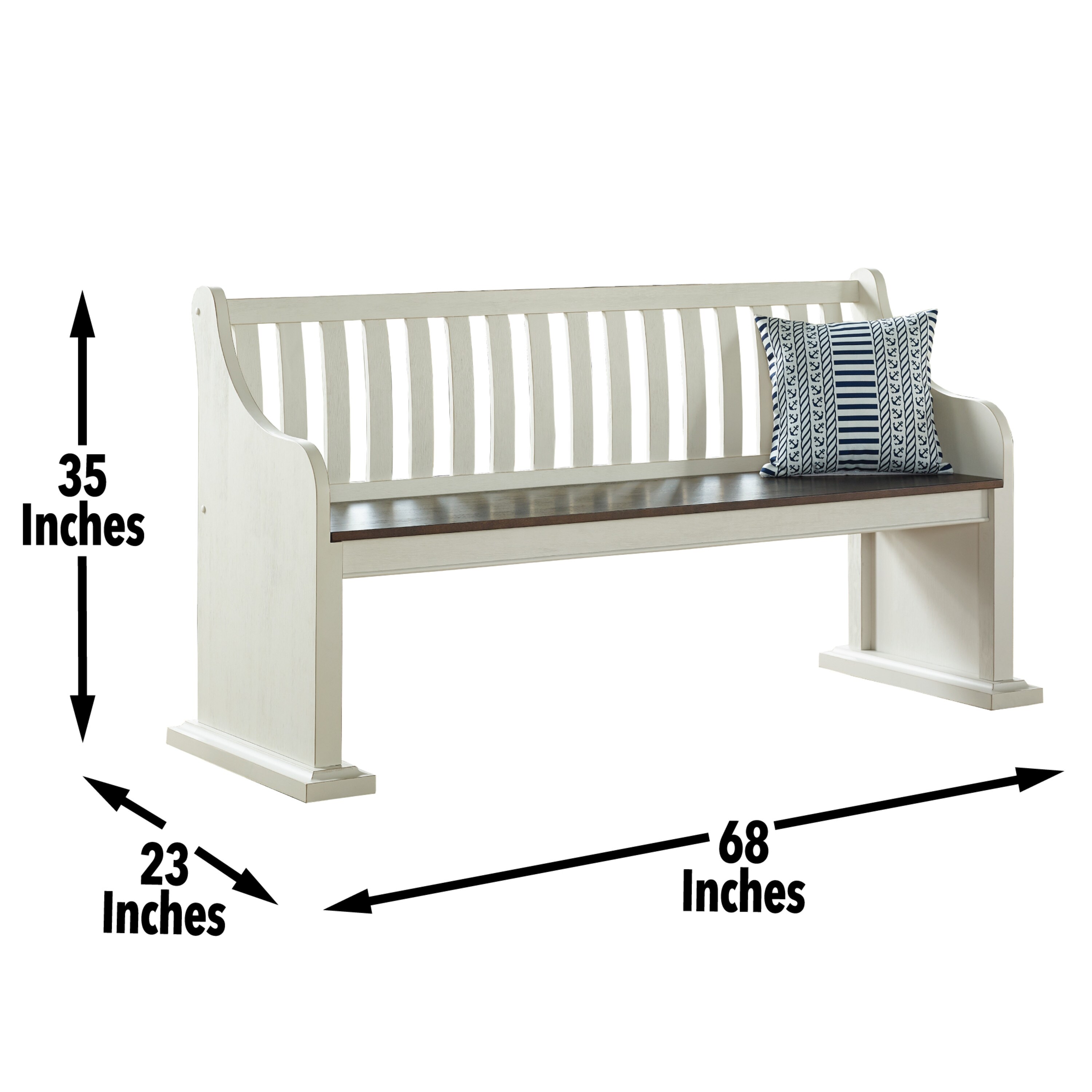 Steve Silver JA500BNB Dining-Benches - View #5