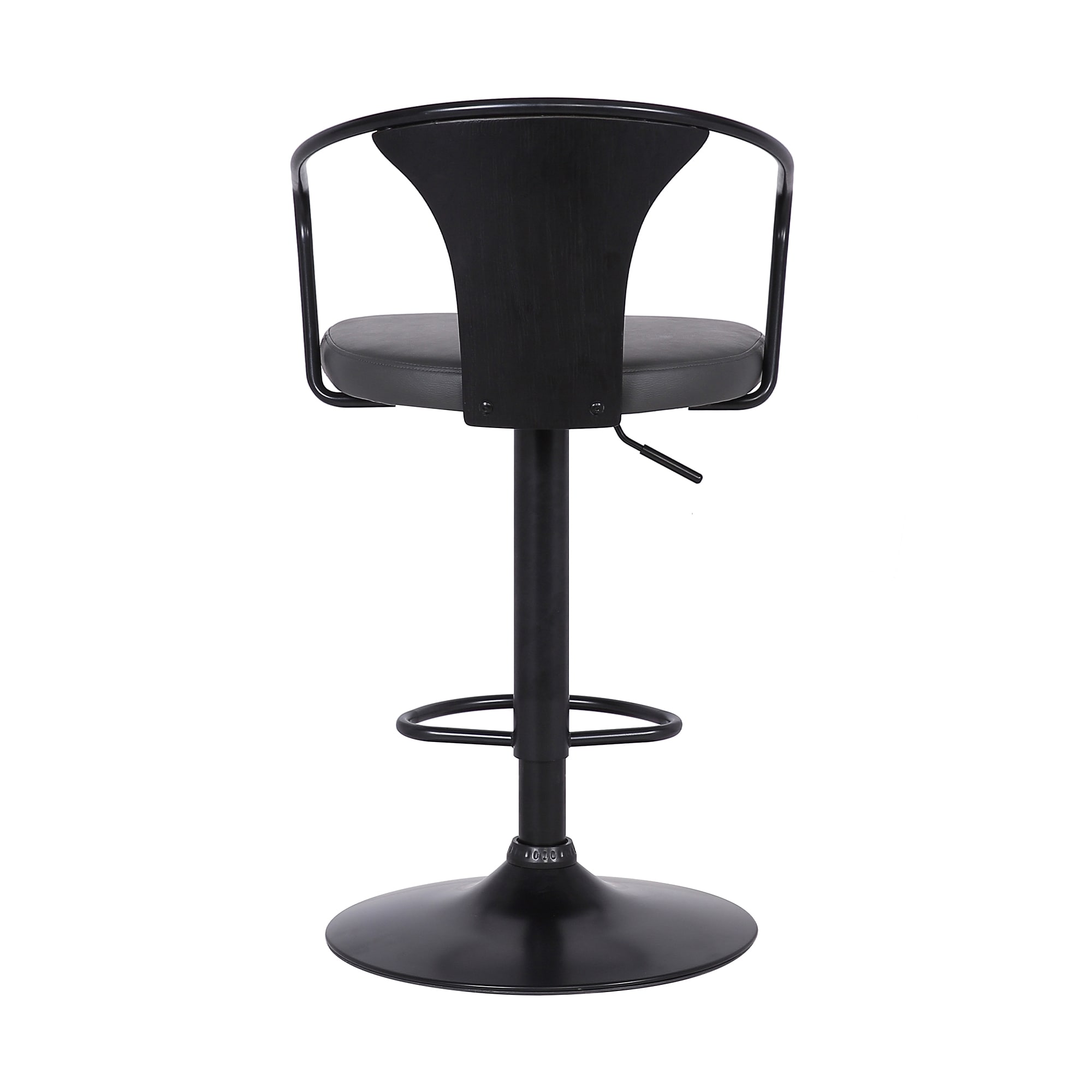 Armen Living LCEASWBABLGR stools - View #4