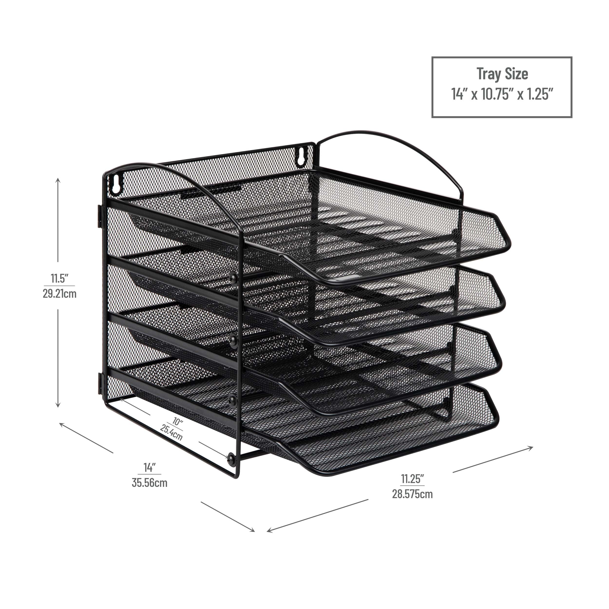 Mind Reader 4THANG-BLK Desktop-Organizers - View #3