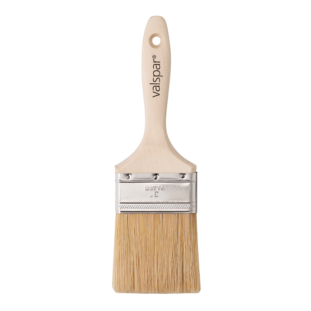 3 in. Flat Cut Polyester/Bristle Blend Stain Brush