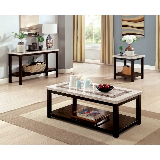Furniture Of America Ruxbury Beige, Coffee Tables With Storage At Big Lots
