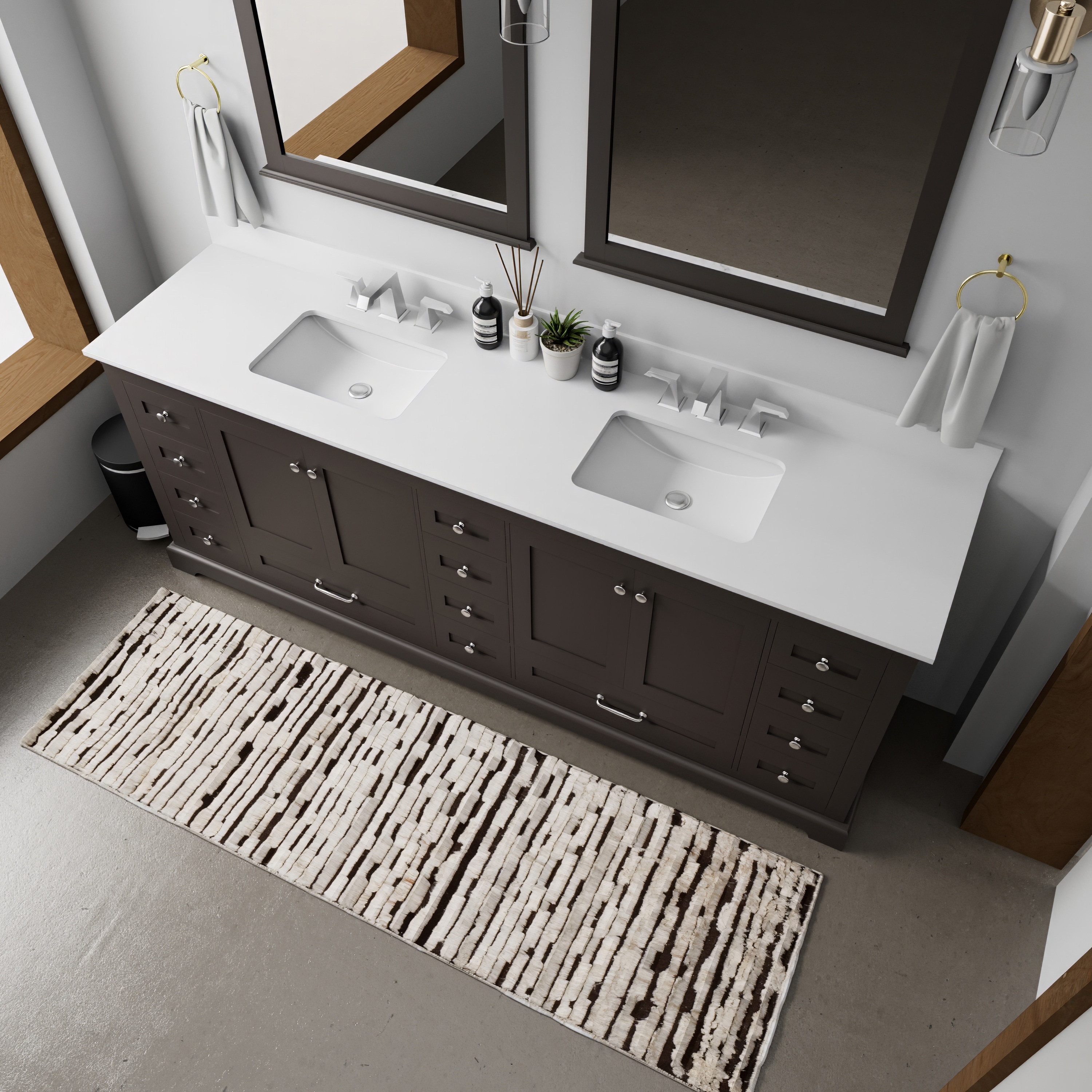 Lexora LVD84DG300 Bath-Vanity-Combo - View #2