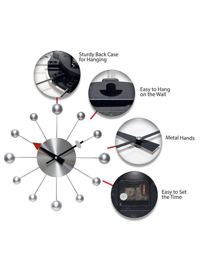 Infinity Instruments 15353SV Indoor-Outdoor-Clocks - View #4