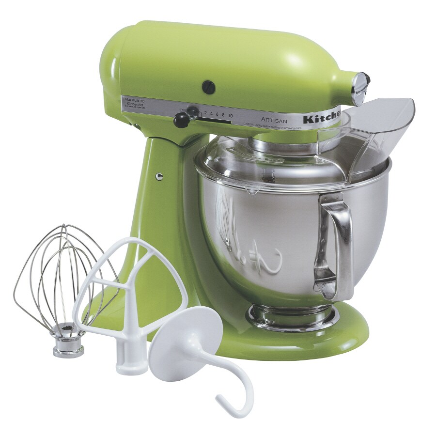 KitchenAid 5-Quart 10-Speed Green Apple Residential Stand Mixer in the Stand  Mixers department at