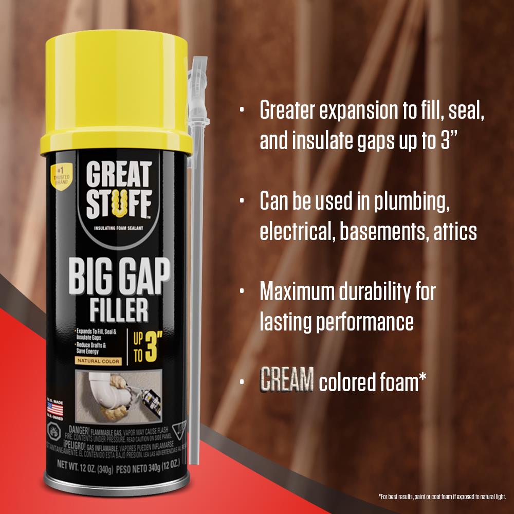 Muscle Wall - Big Gap Foam Filler — Overlake Supply
