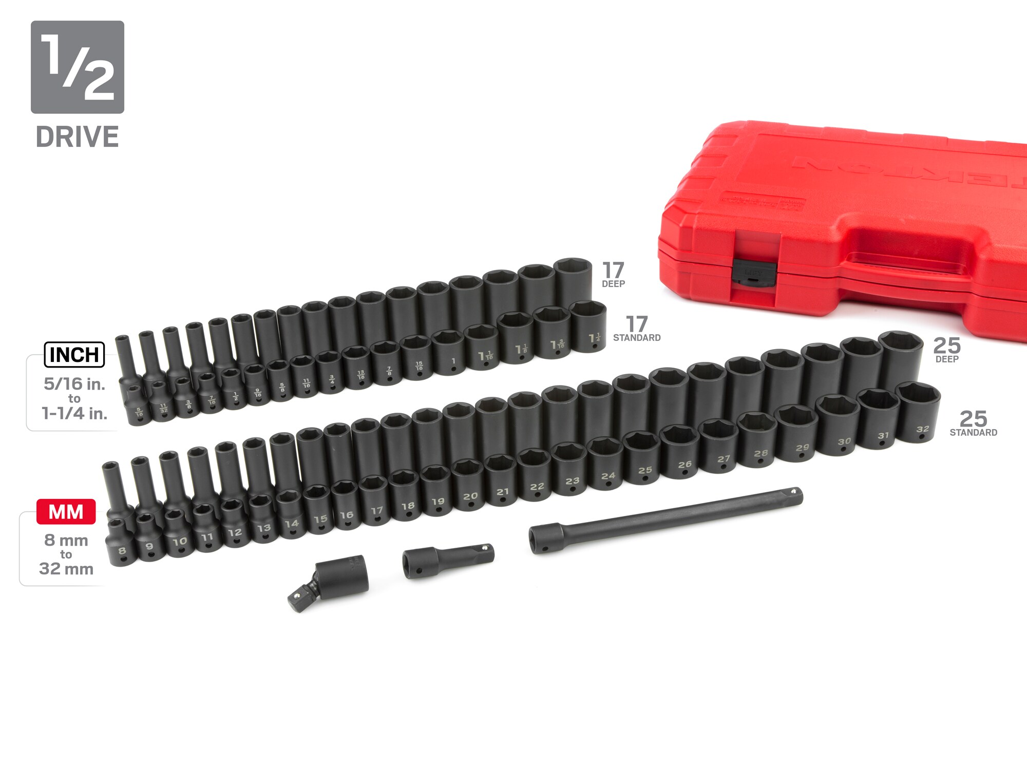 TEKTON SID99403 Impact-Socket-Sets - View #4