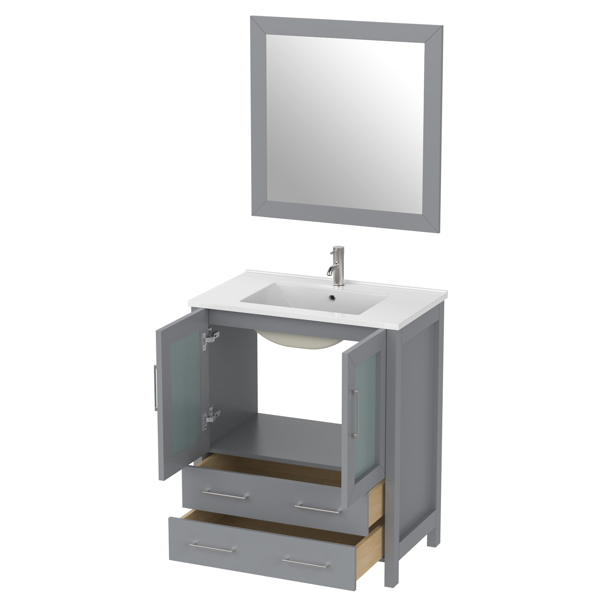 Vanity Art VA3030-G Bath-Vanity-Combo - View #7