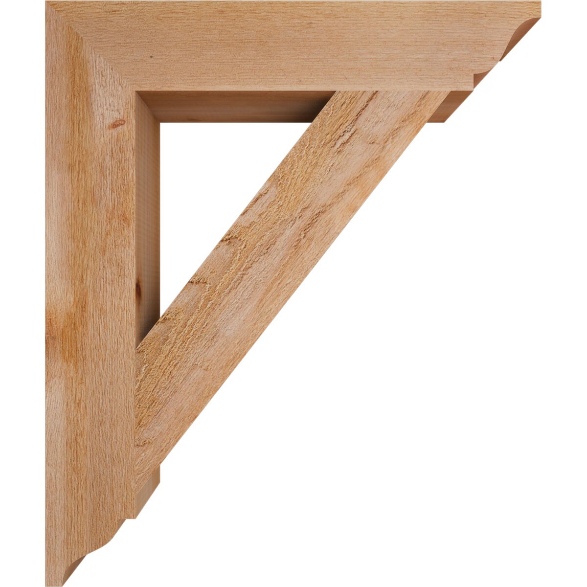 Ekena Millwork BKT04X22X26TRA01RWR Exterior-Brackets-Braces - View #3