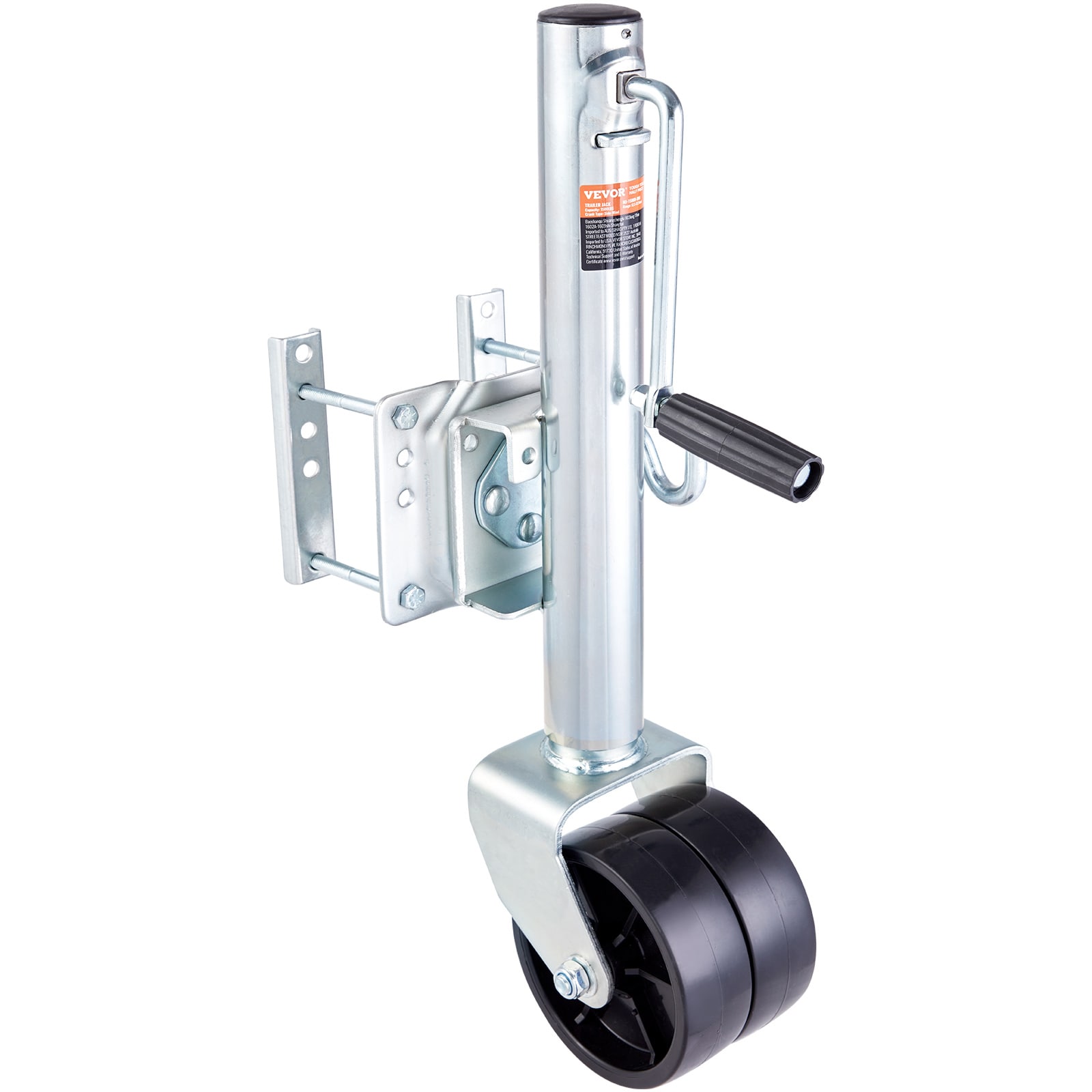 VEVOR YTTCQJ2000LBSHUK5V0 Silver 0.907-Ton Alloy steel Manual Trolley jack