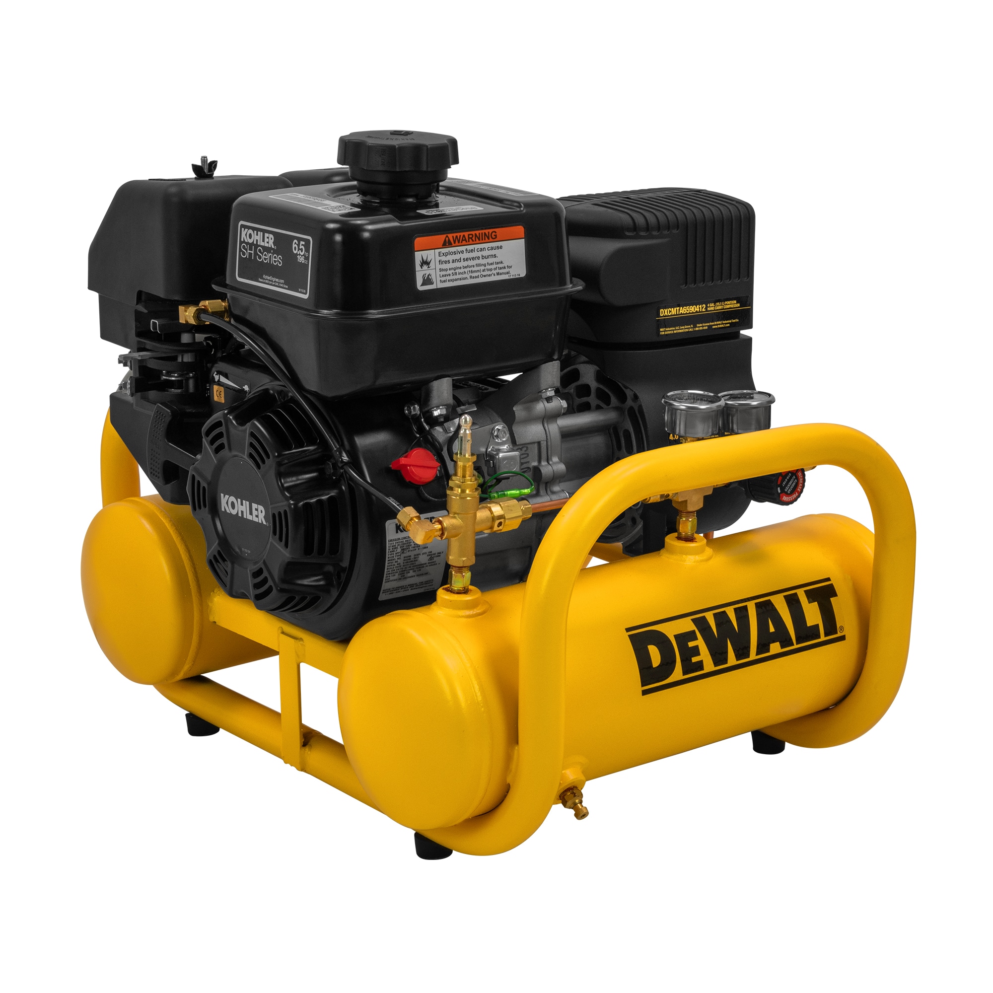 DEWALT 20-Gallons Portable 200 PSI Horizontal Air Compressor in the Air  Compressors department at