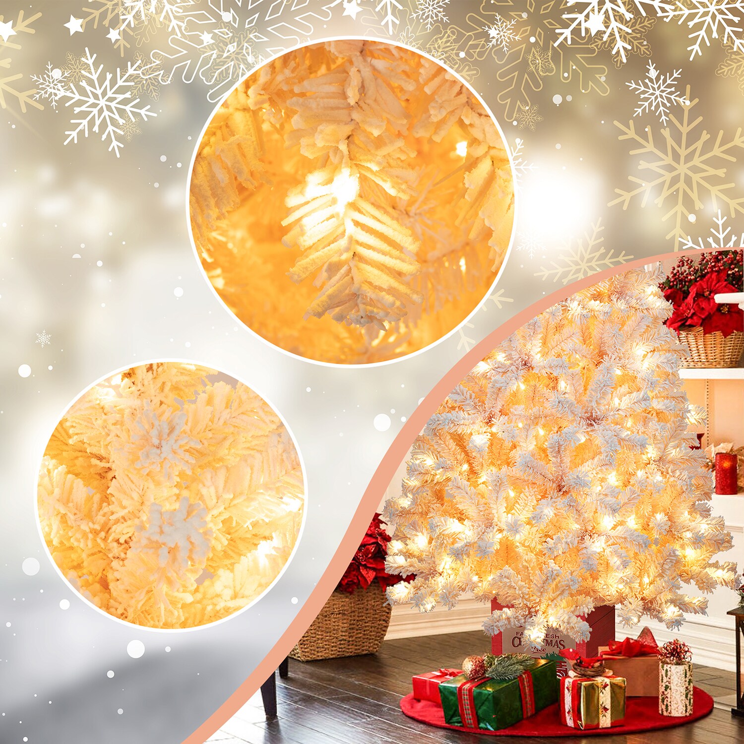 Bybafun YA3800070 Artificial-Christmas-Trees - View #7