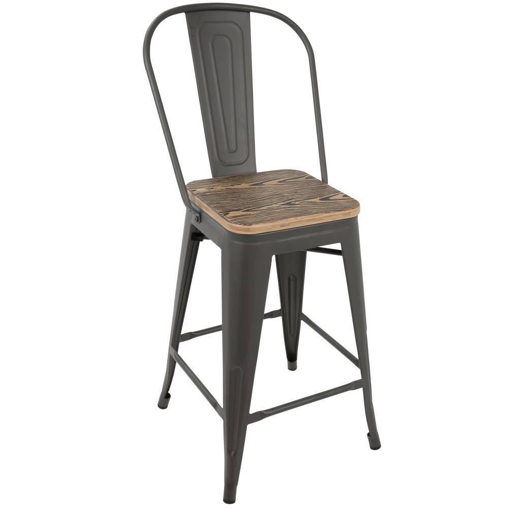 LumiSource CS-ORHB GY+BN2 stools - View #2