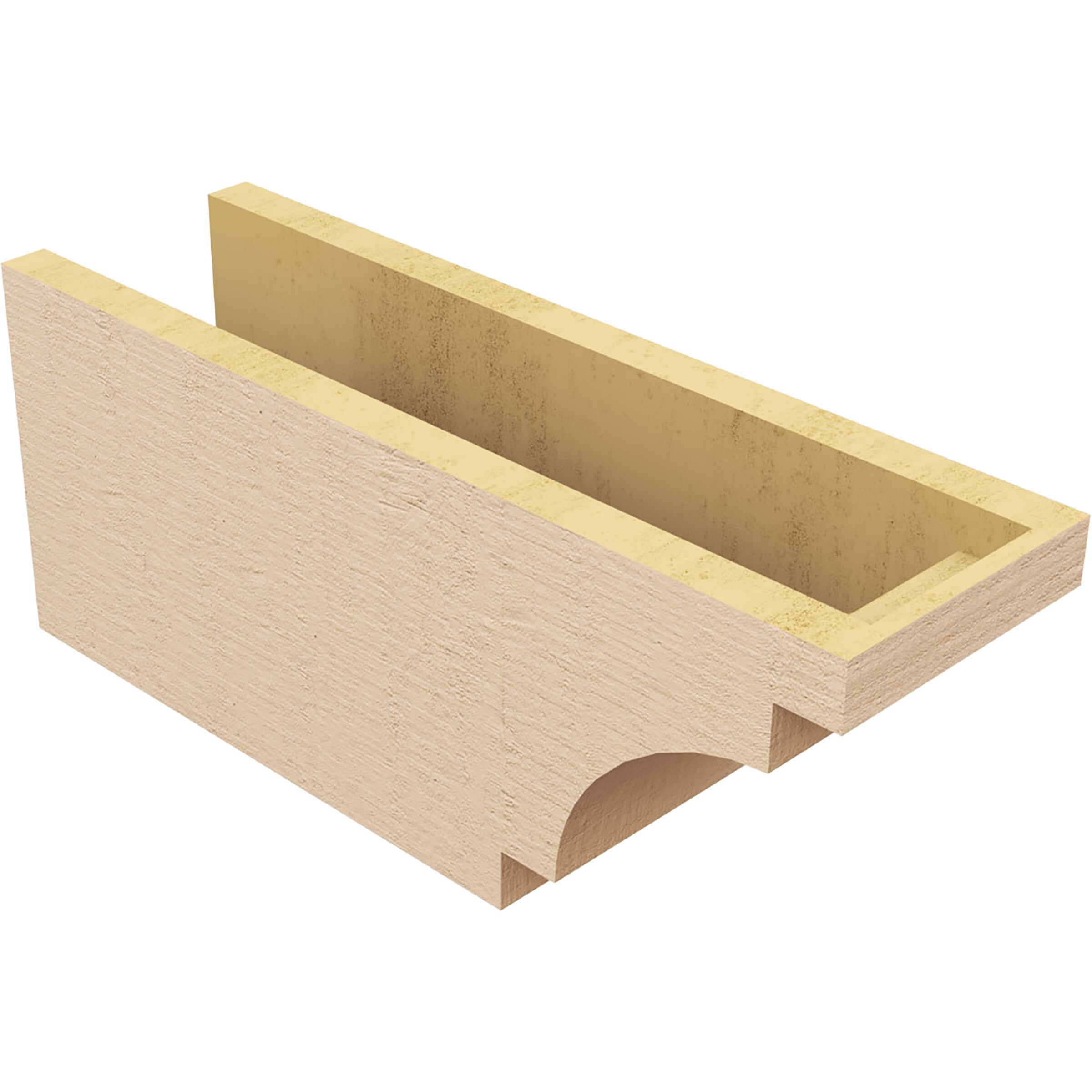 Ekena Millwork RFTU06X08X20MEDRCPR Exterior-Brackets-Braces - View #5