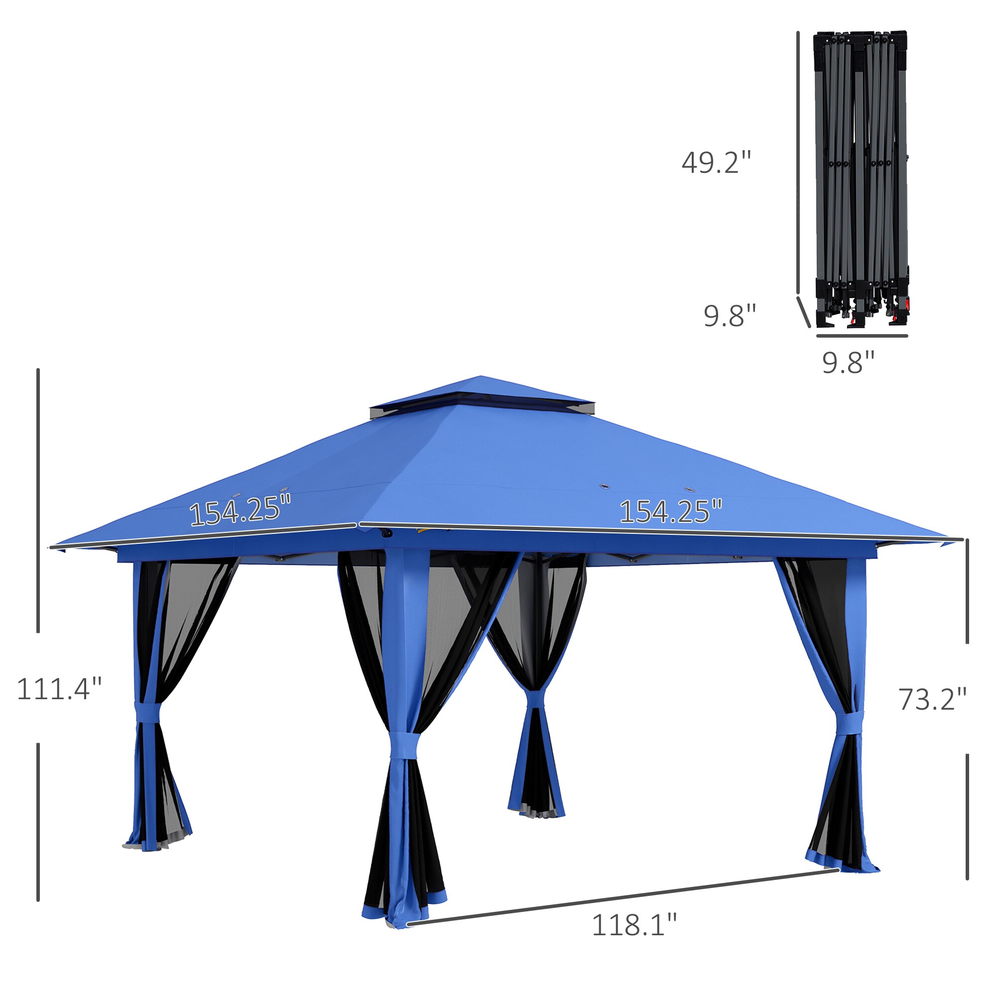 LUXEYARD DS-M-BAC06919 Wood-Resin-Gazebos - View #5